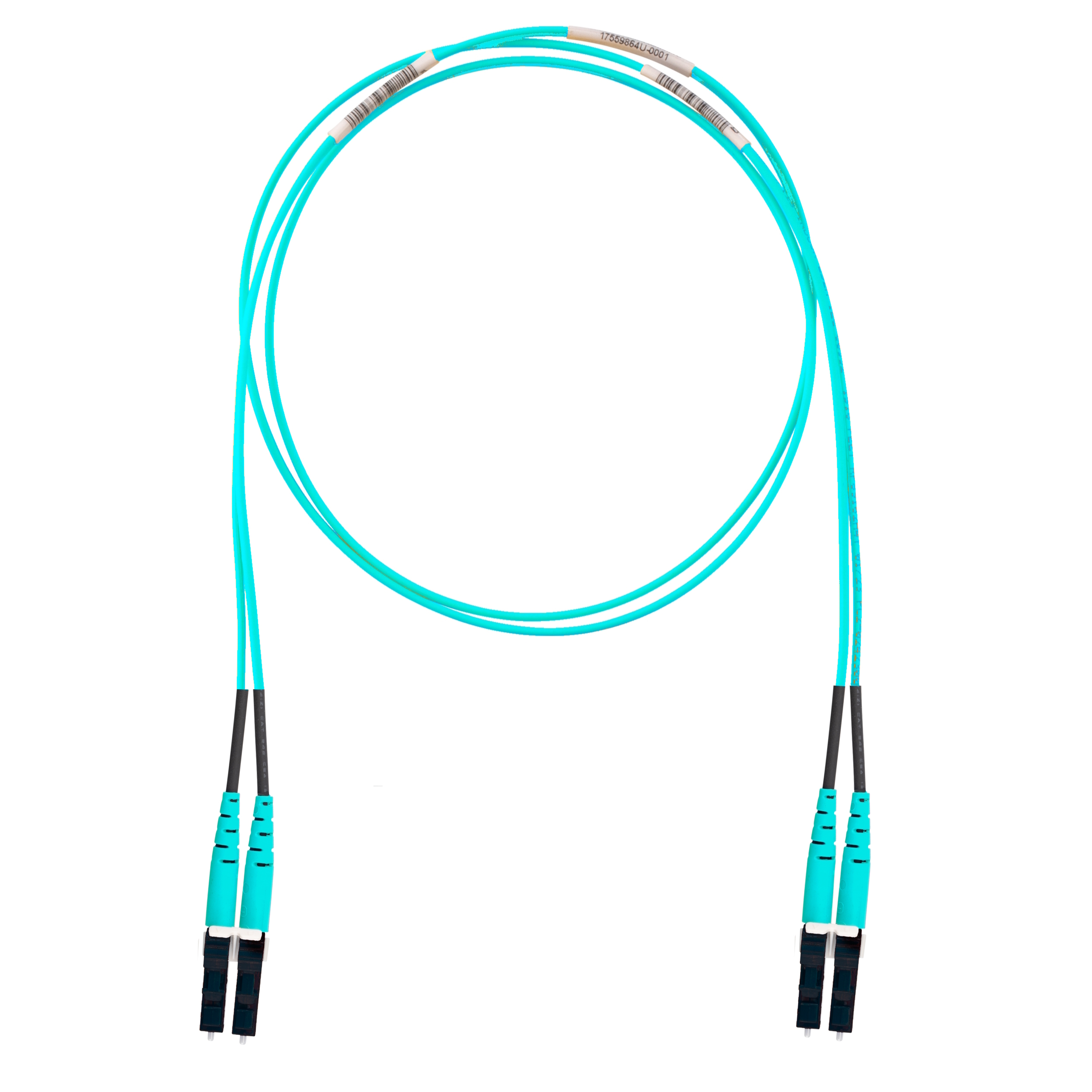 Opti-Core® 2 Fiber Patch Cord, OM3, LC Duplex, Yükseltilmiş Alan