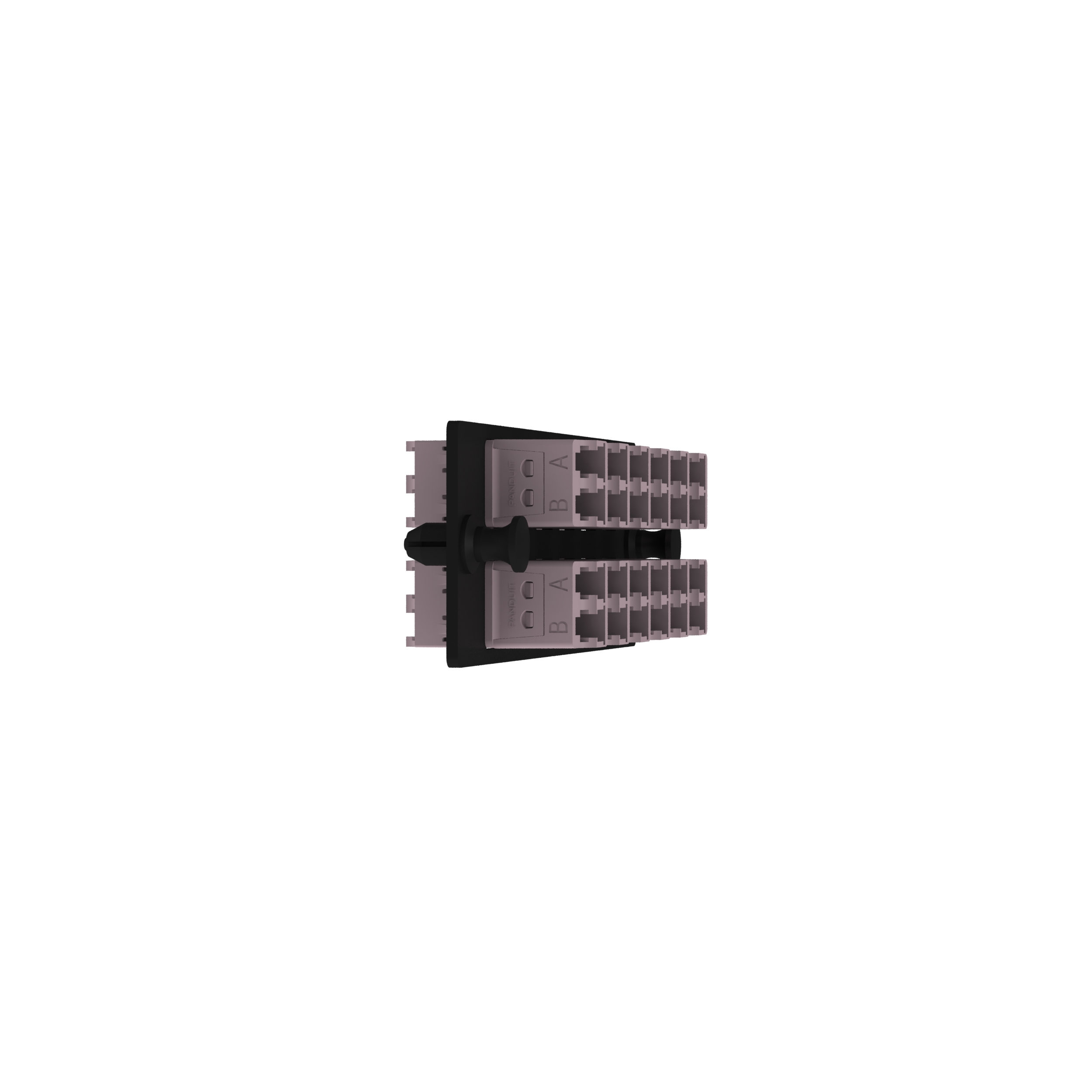 Opticom® Anahtarlamalı J-Rose/Anahtarsız FAP, OM4, 12 LC Çift Yönlü