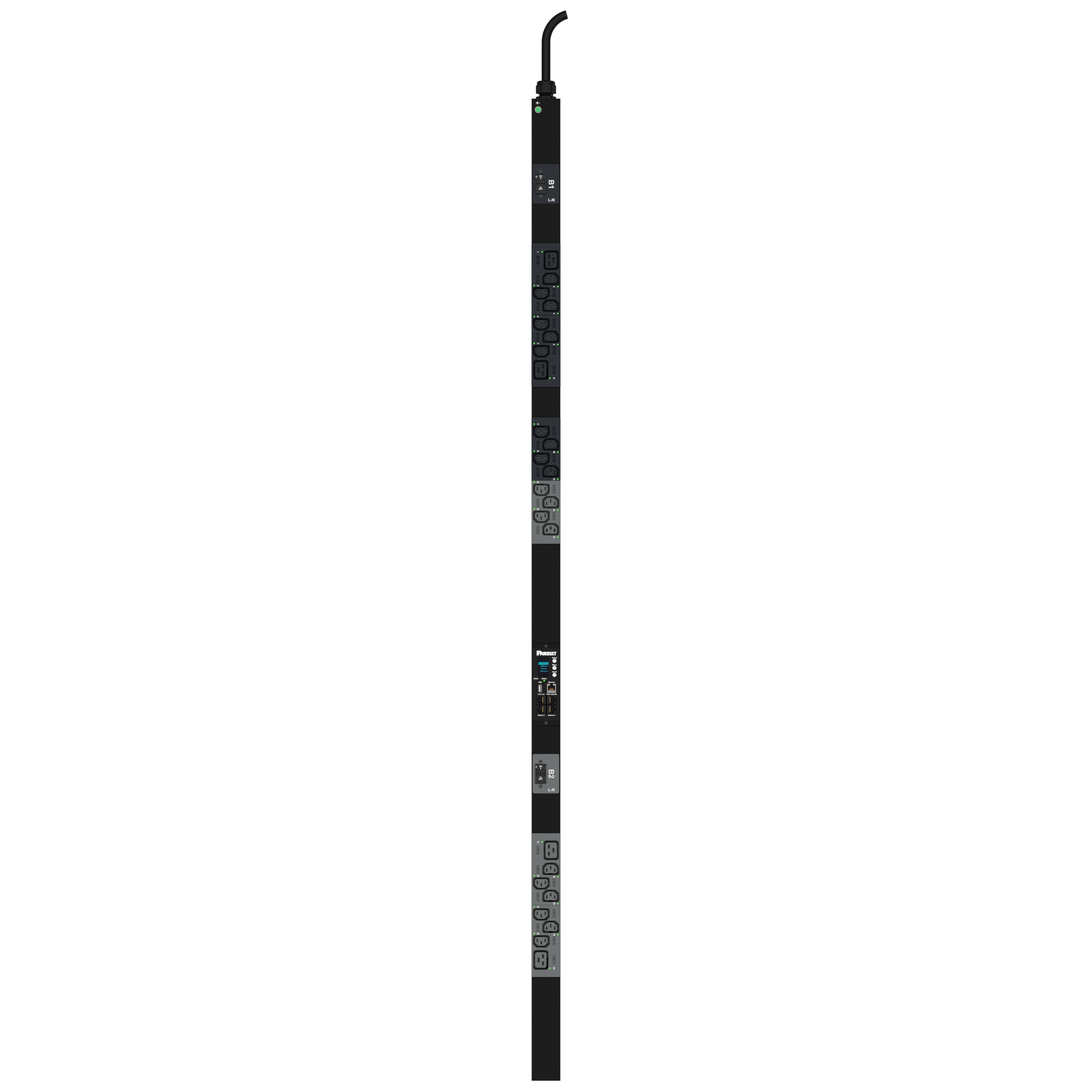 MS PDU, 32 Amper, 230 Volt, (20)C13, (4)C19, (IP44)