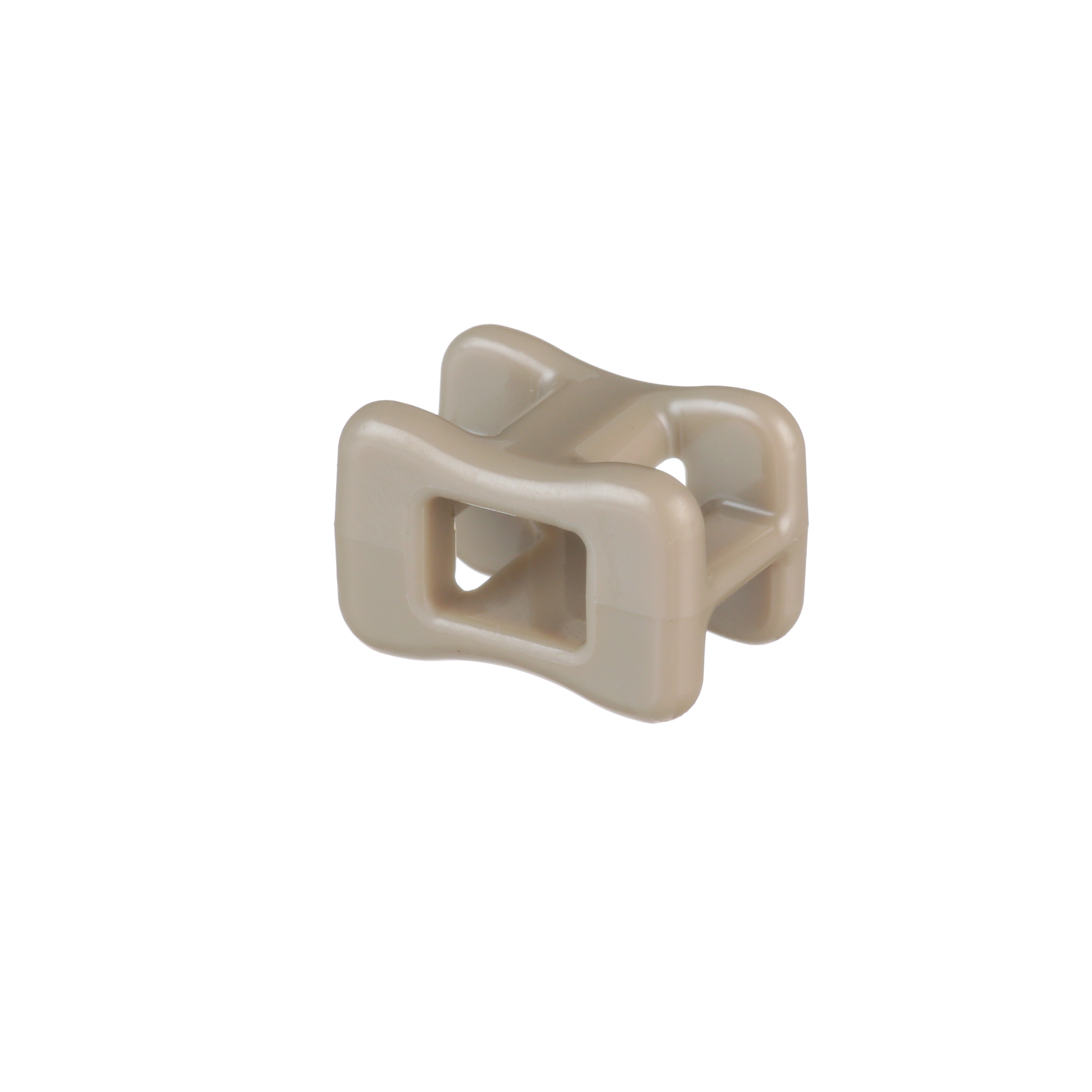 Cable Spacer, Light Brown, PEEK, Cable Tie, 14.5x9.7mm, PK500
