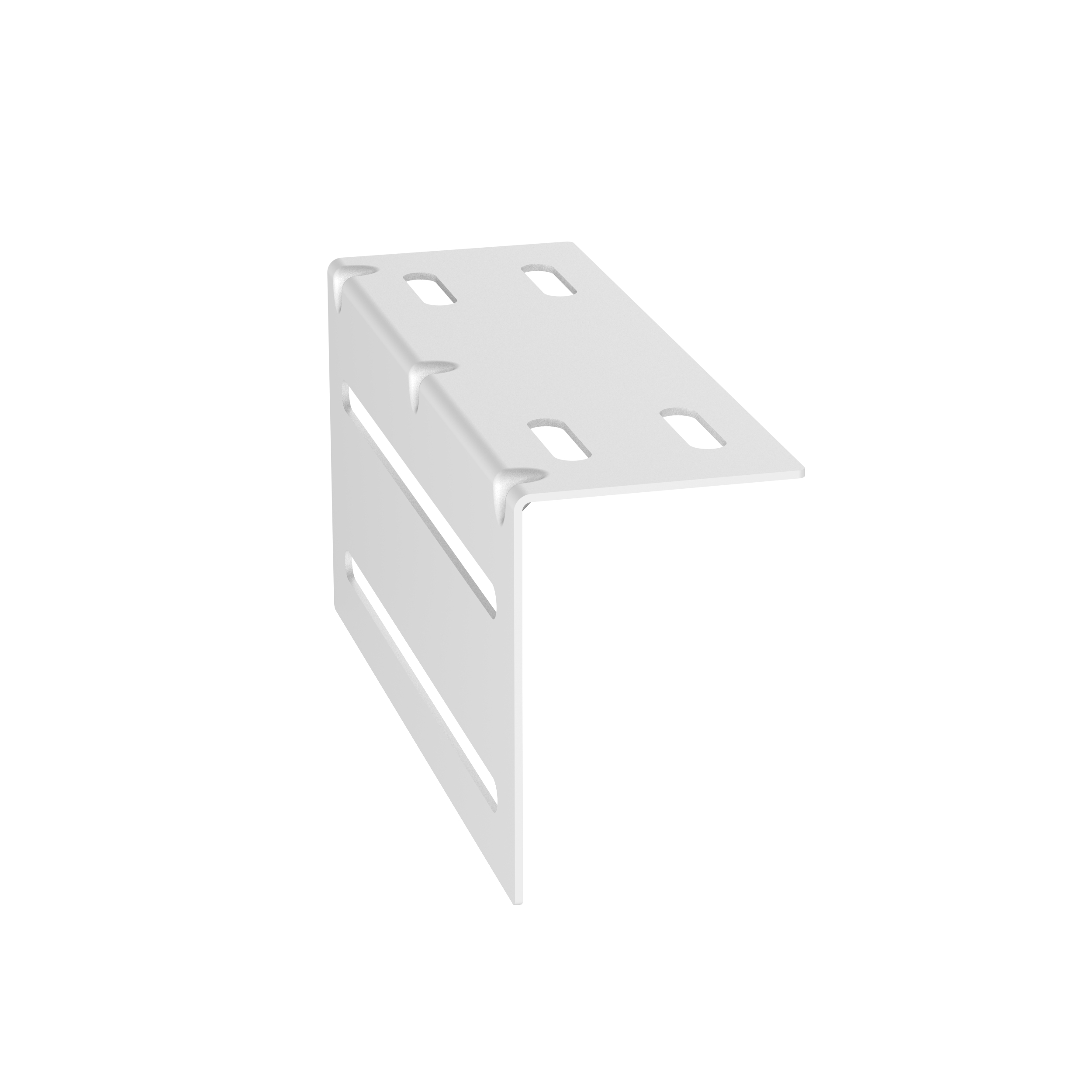 Wire Basket Wall Termination Bracket, Wide