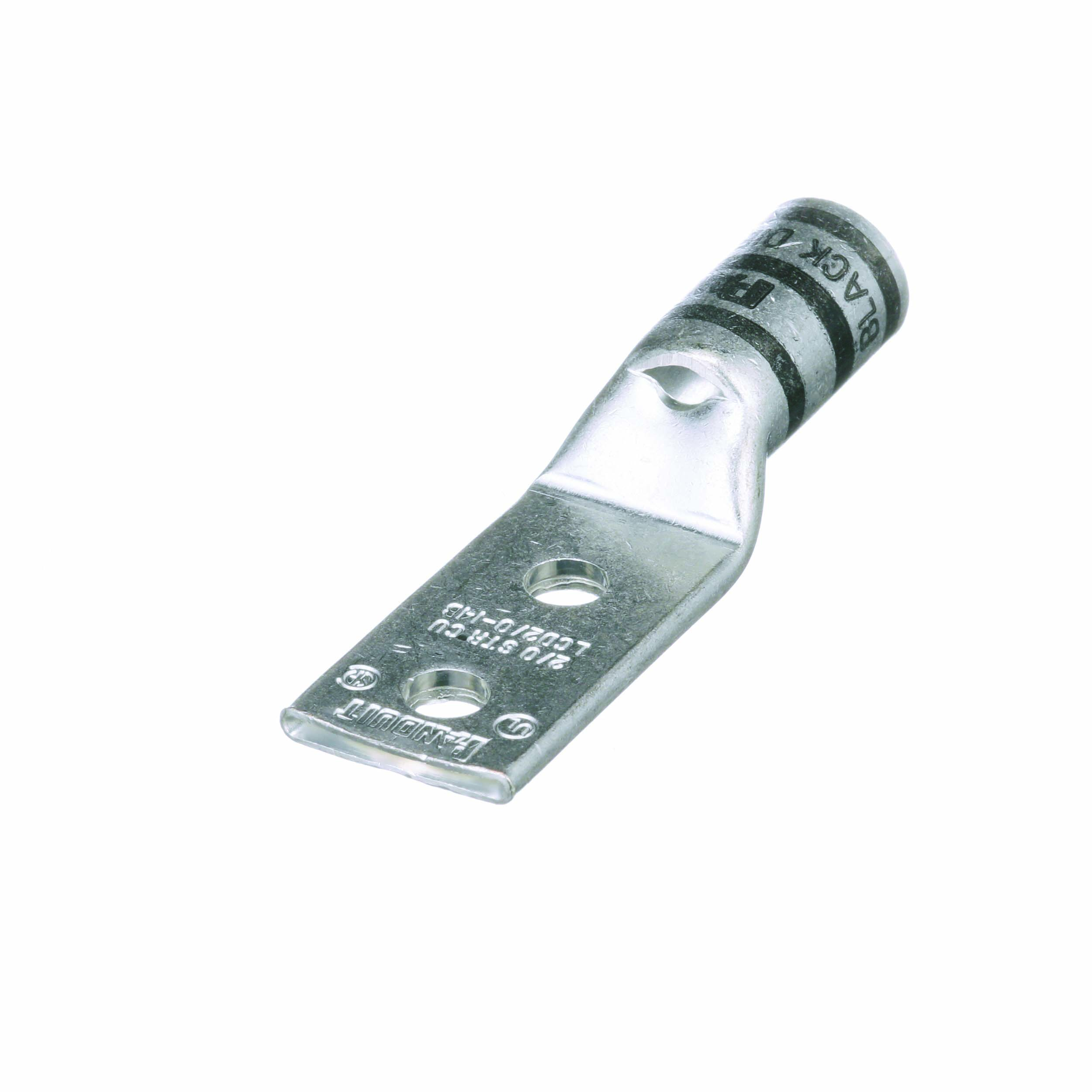 Bağlantı Muhafaza, 2/0, Kalay Kaplı Bakır, Düz, İki 6.4mm Çaplı Somun, 19mm Boşluk, 10'lu Paket