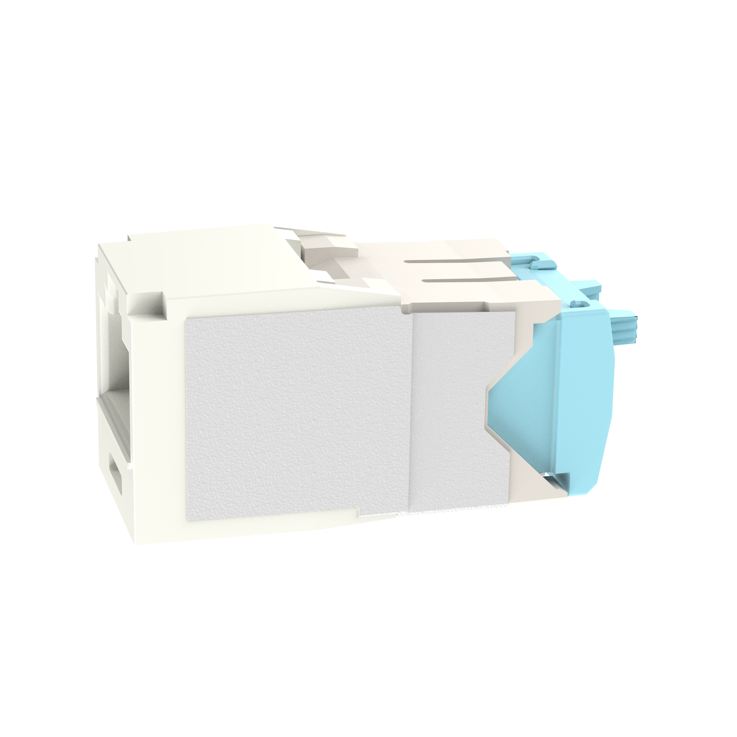 Mini-Com® UTP RJ45 Cat 6A TG Jack Modülü, IW