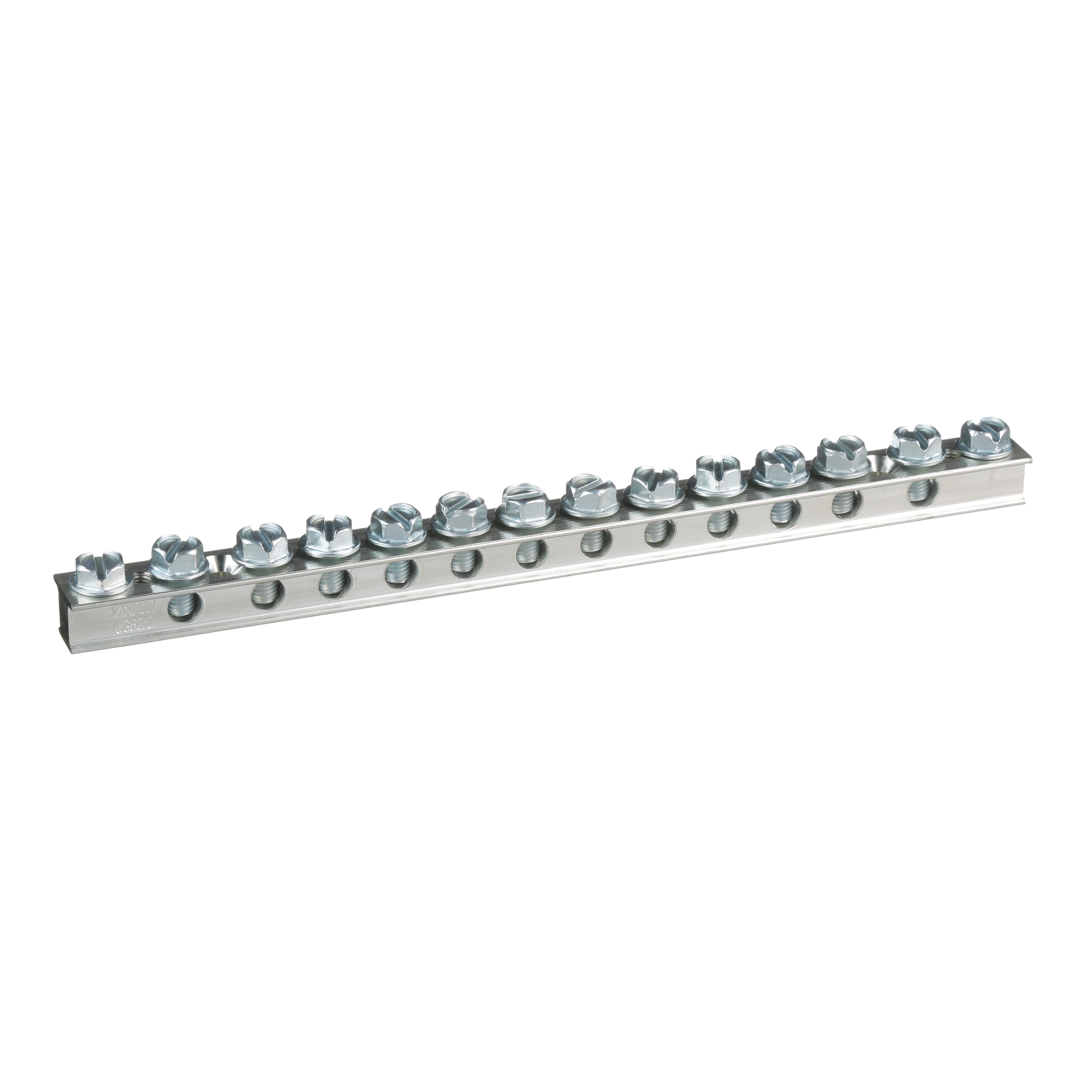Universal Grd Bar, Silver, Copper, Tin-Plated, 304mm L,PK1
