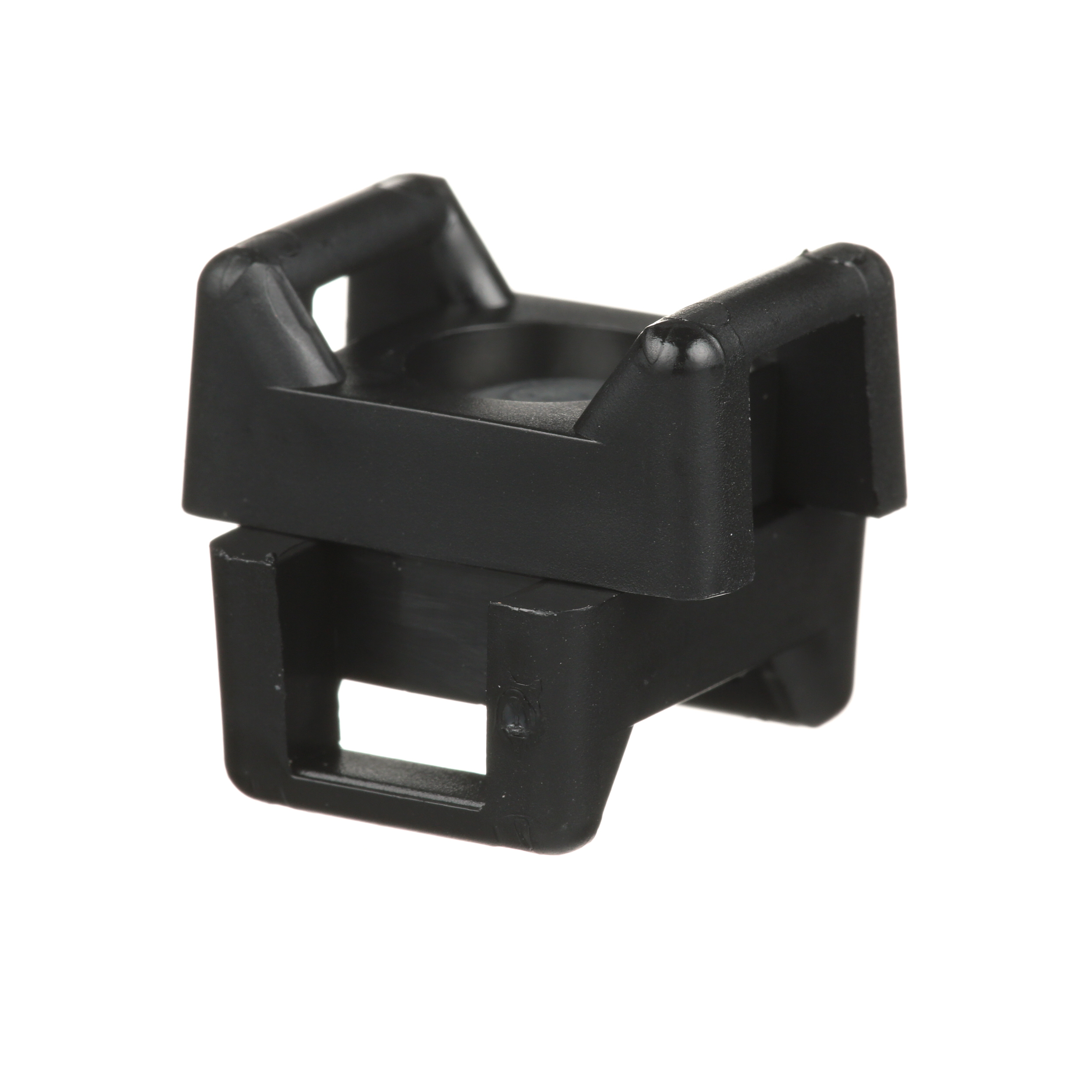 TM3-X2-C0Y Swivel Cable Tie Mount, Black, UV PA 6.6, PK100