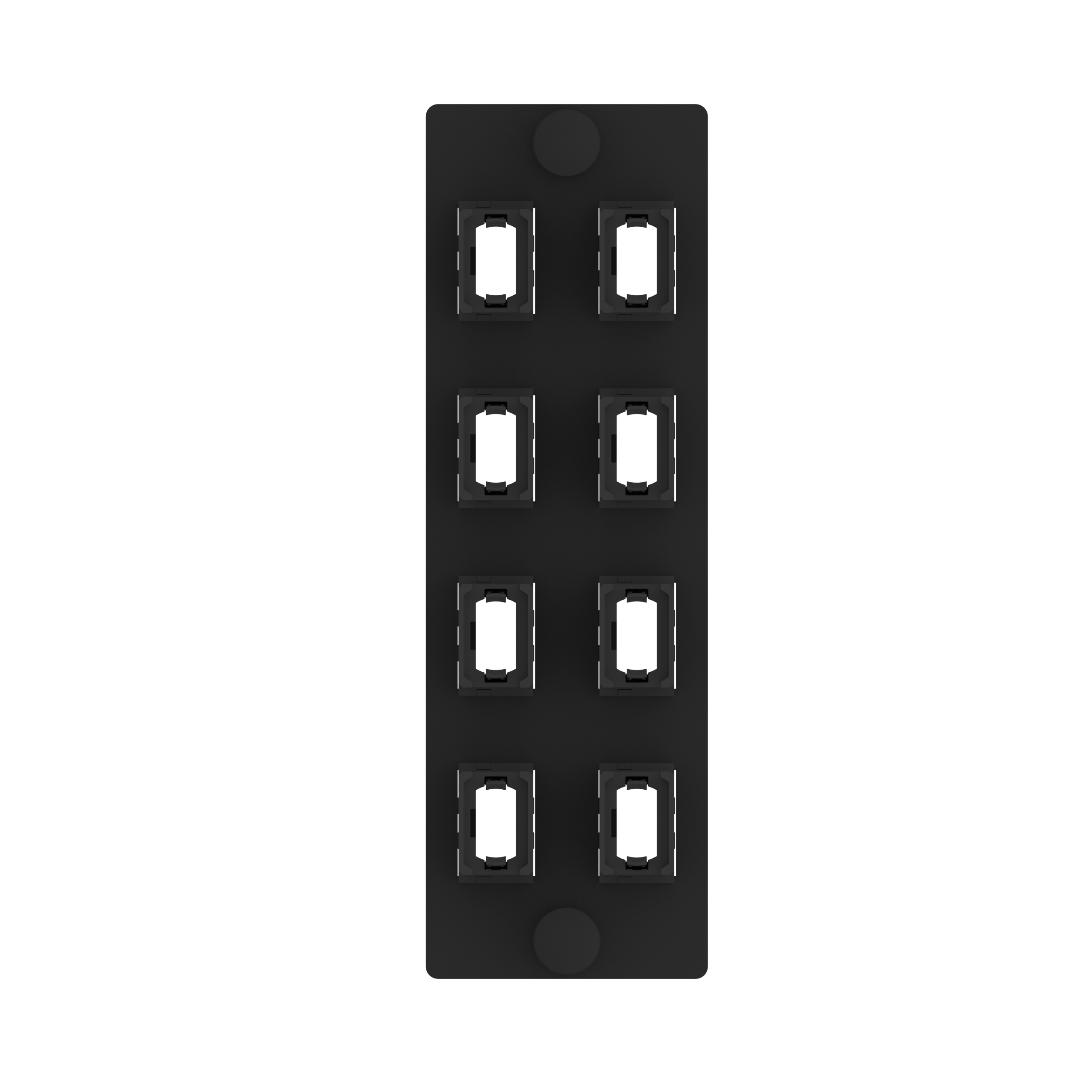 Opticom® FAP, 8 Tuş-Yukarı/Tuş-Aşağı MPO, Tip A, Siyah, Dikey