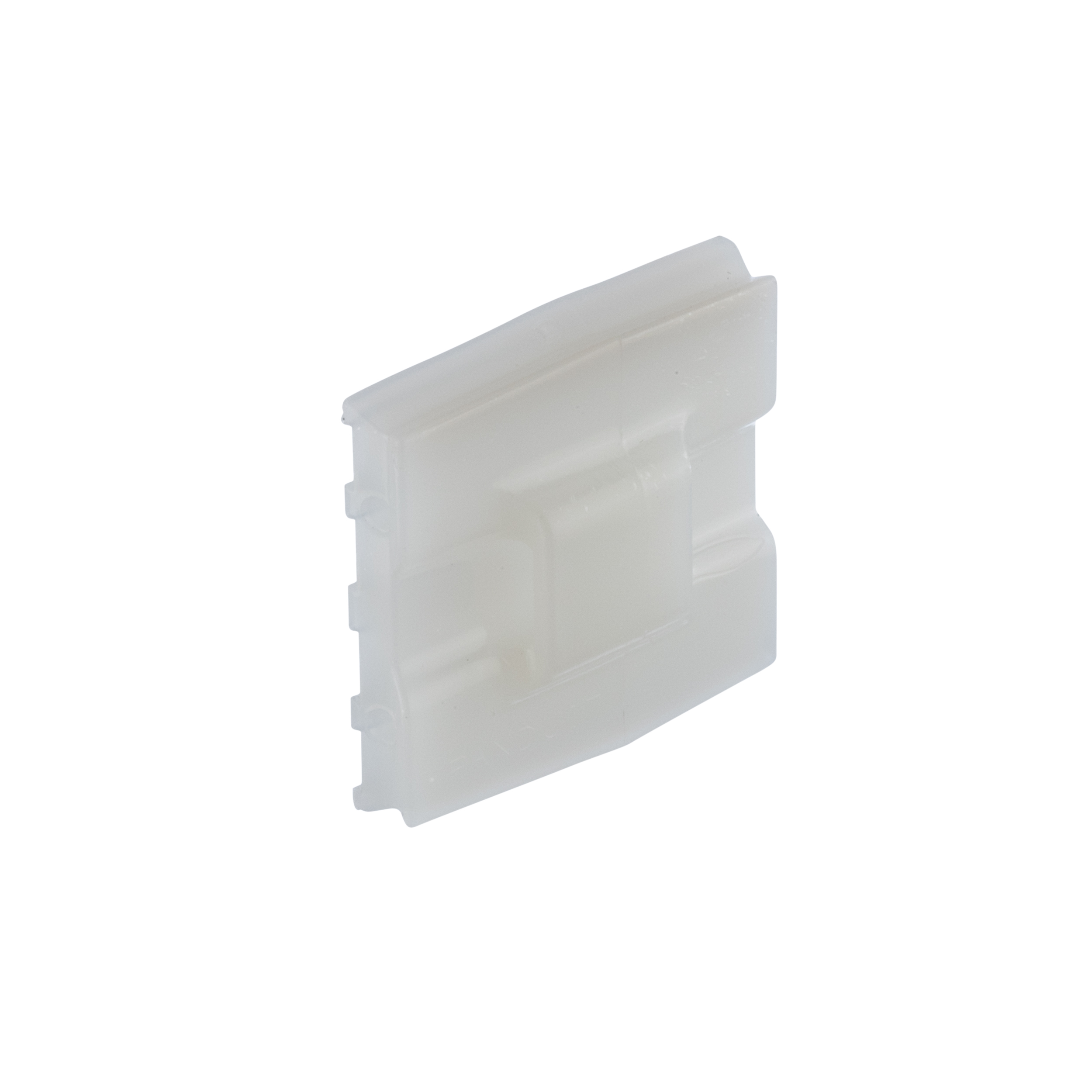 Cable Tie Mount, Natural, PA6.6,Two-Part Epoxy,24.9x50.3mm, 500PK