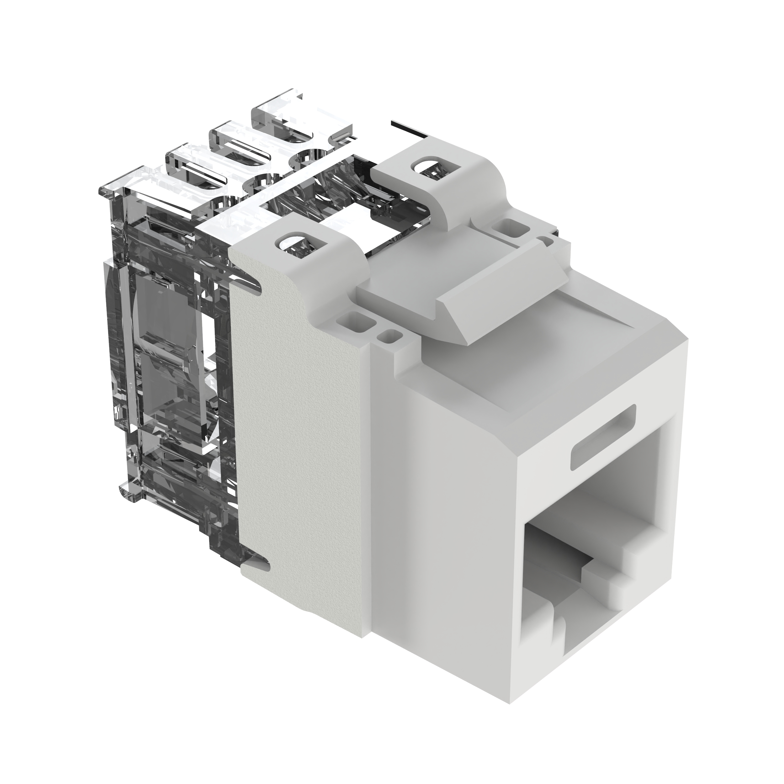 UTP RJ45 Cat 6A Keystone Çıkış Bloğu Modülü, AW