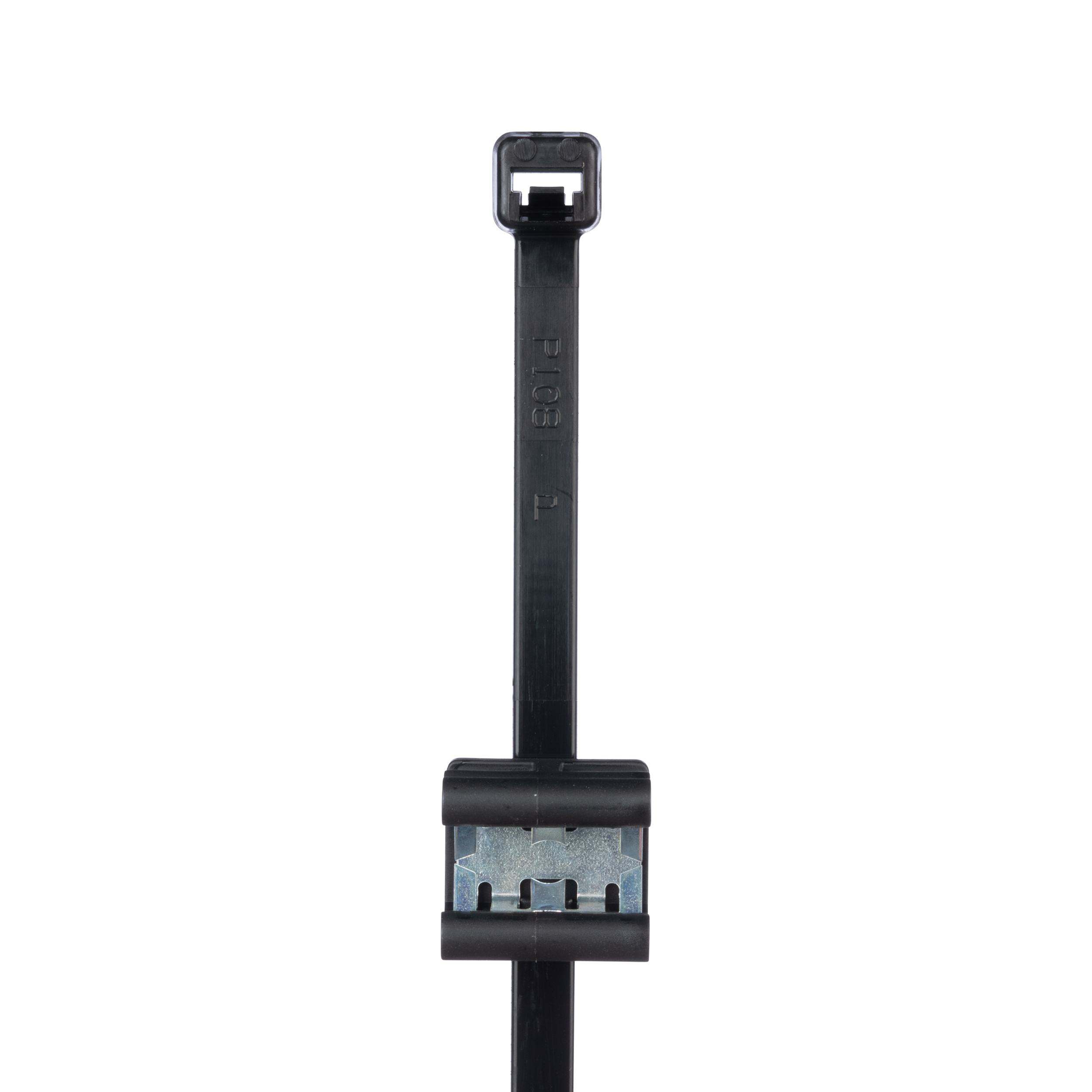 Kenar Klipsi/Kablo Bağı (Üst), Siyah, Yüksek Isı/UV PA6.6, 3-6mm, 0°, Ambalaj 100
