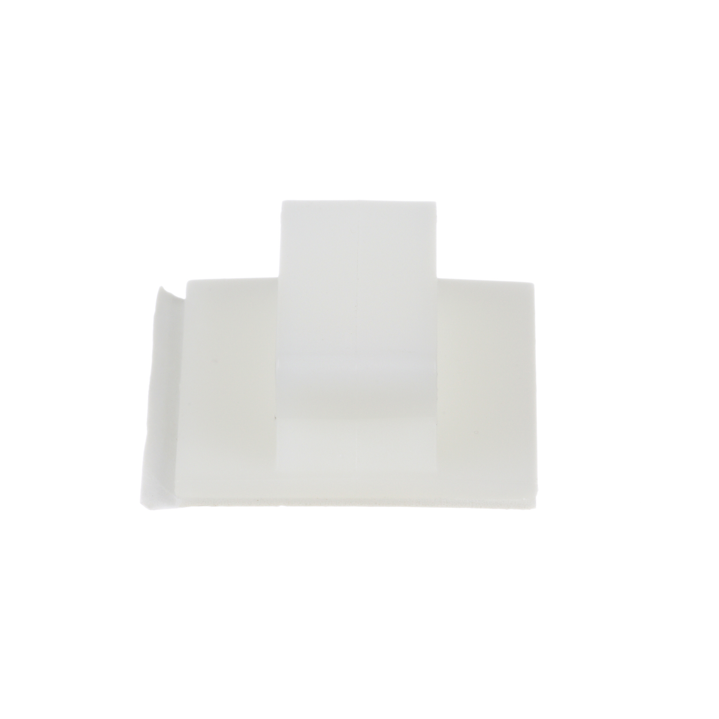 Kablo Klipsi, Doğal, PA 6.6, Kauçuk Yapışkanlı, 37.1x31.5x13.2mm, 50'li Paket