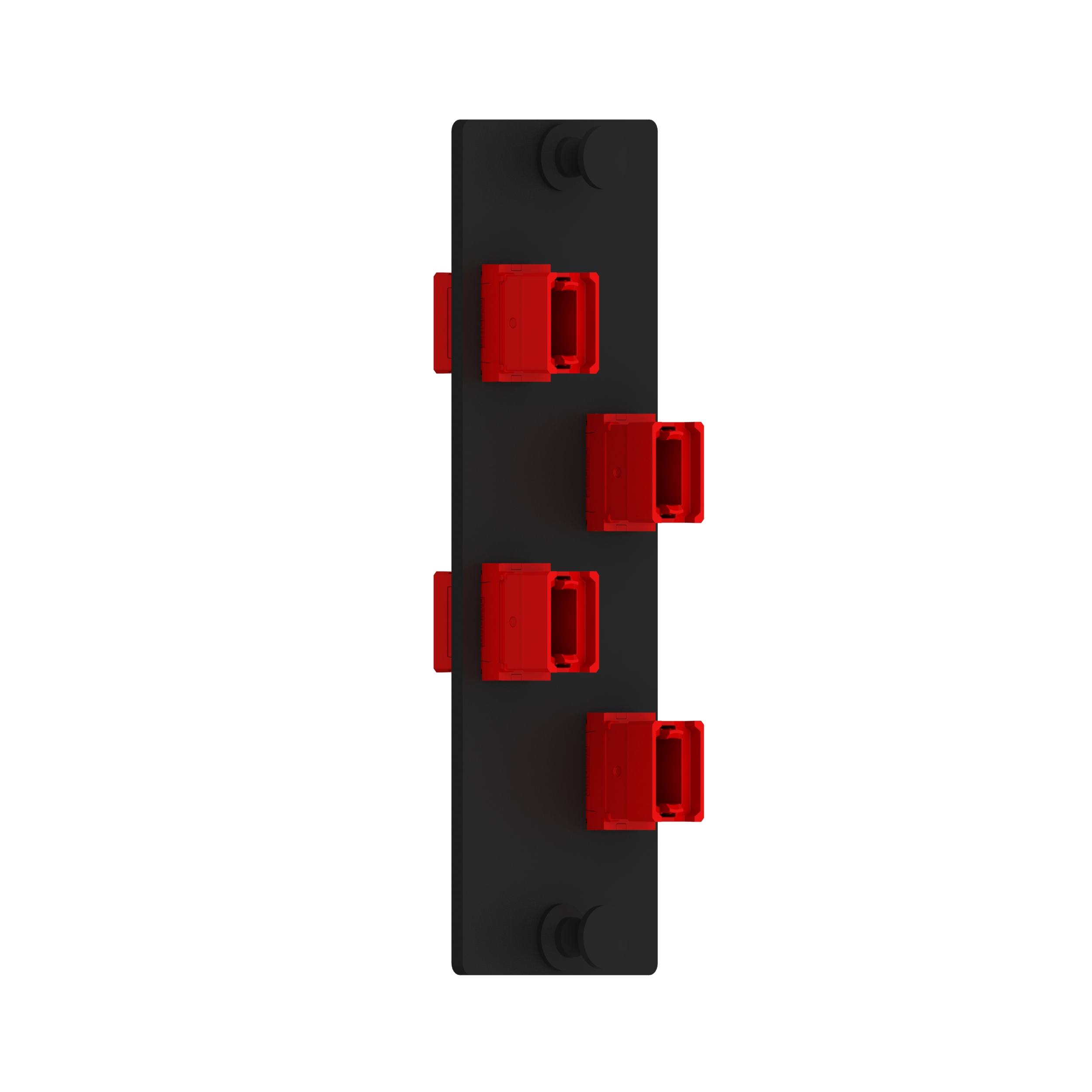 Opticom® FAP, 4 Tuş-Yukarı/Tuş-Aşağı MPO, Tip A, Kırmızı, Dikey