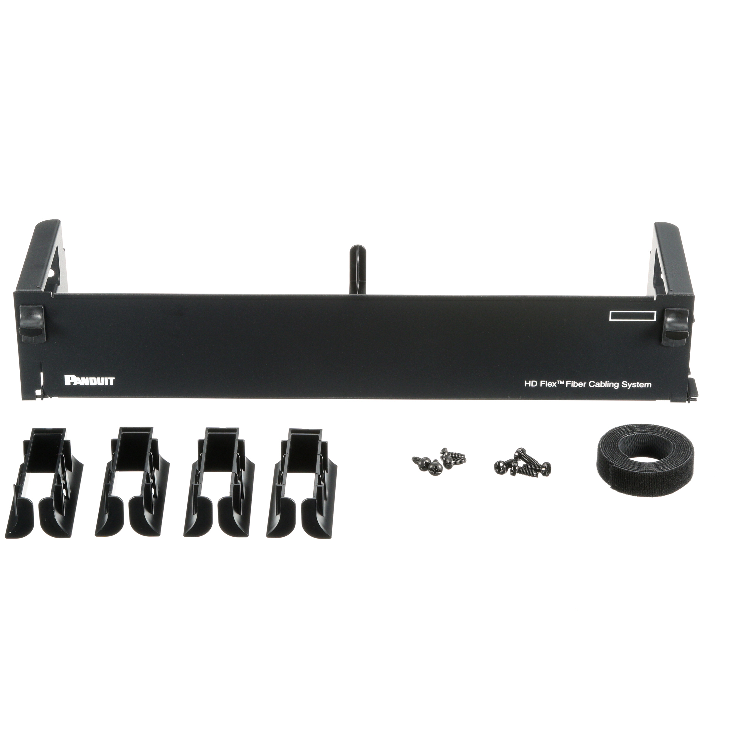 HD Flex™ Front Cable Manager, 2 RU, Black