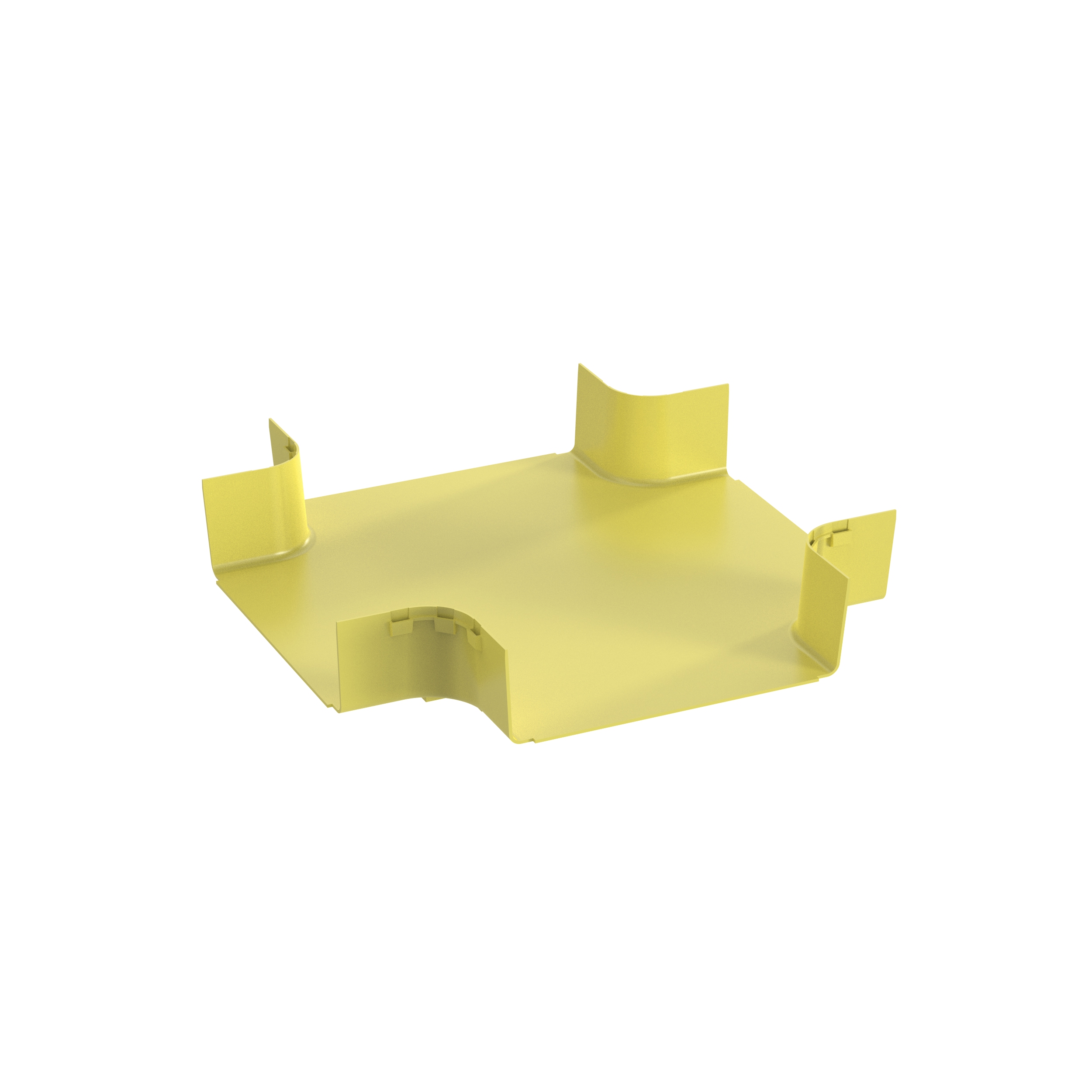 FiberRunner® 4 Yönlü Çapraz Bağlantı Elemanı, 12x4, Sarı
