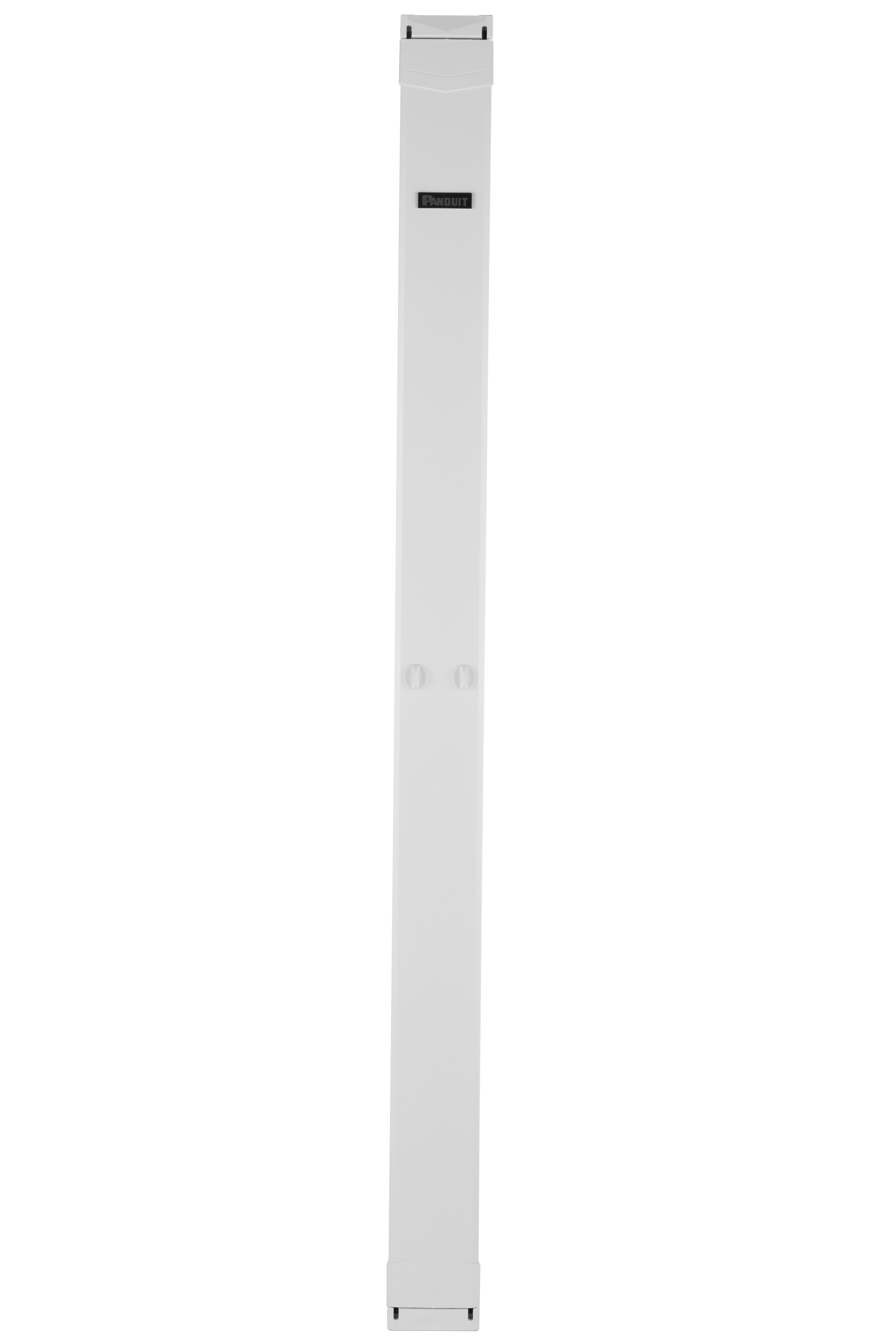 PE2V Dikey Çift Taraf Açılır Kasa, 1 Kapı, 45RU, 15.24 cm Genişlik, Beyaz
