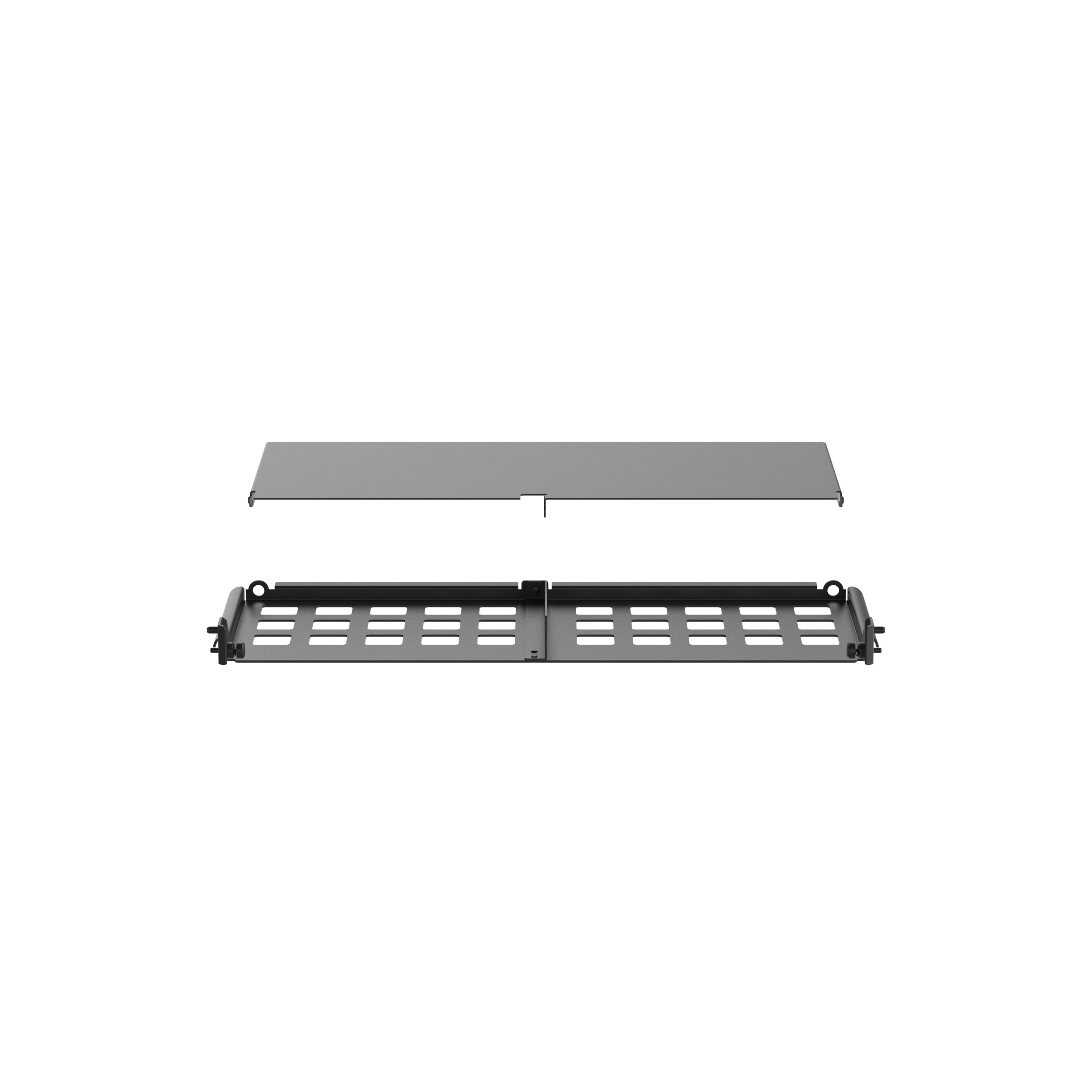 HD Flex™ Patch Panel Slack Plate with Rear Cover