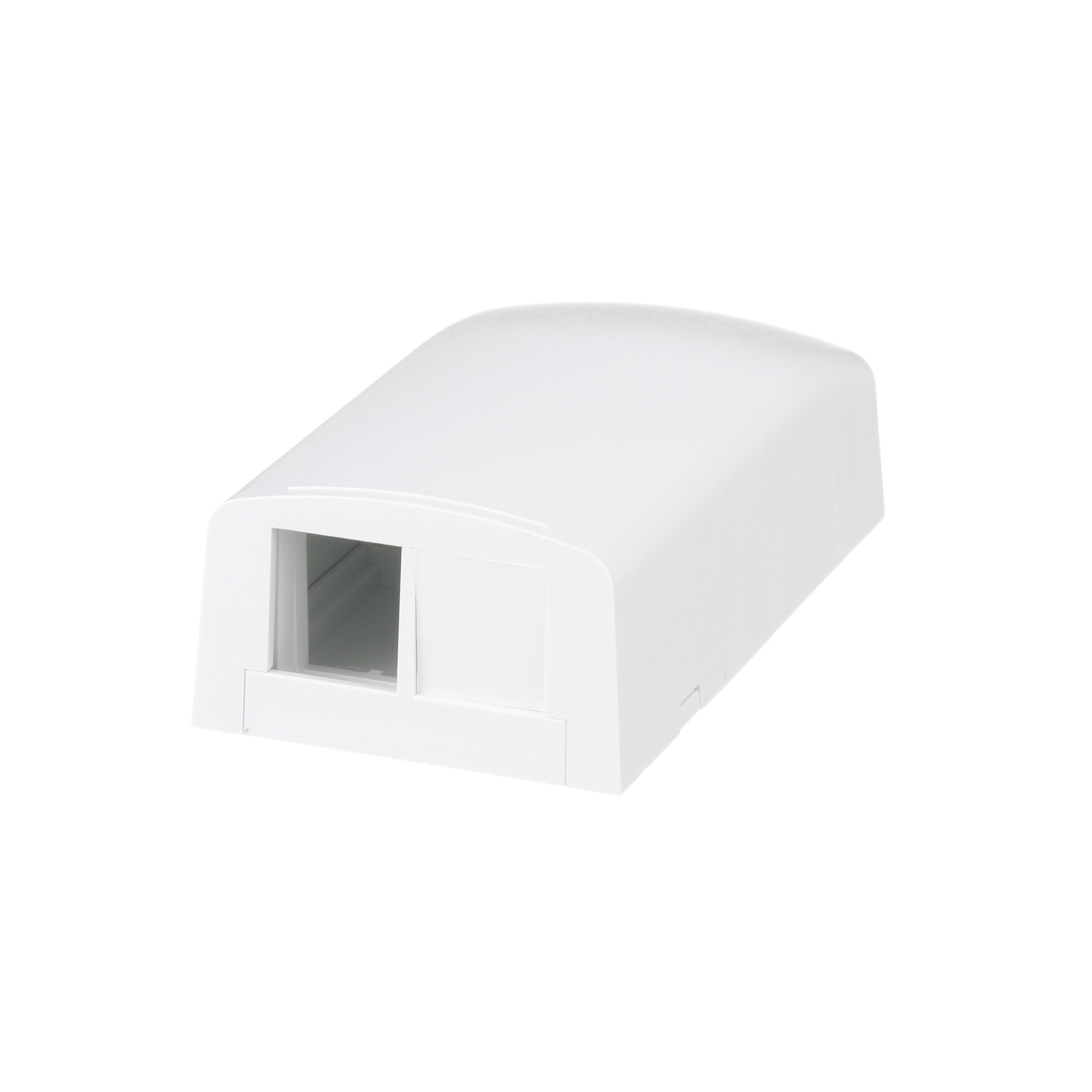 Yüzey Montaj Kutusu, Plenum, 2 Port, Beyaz