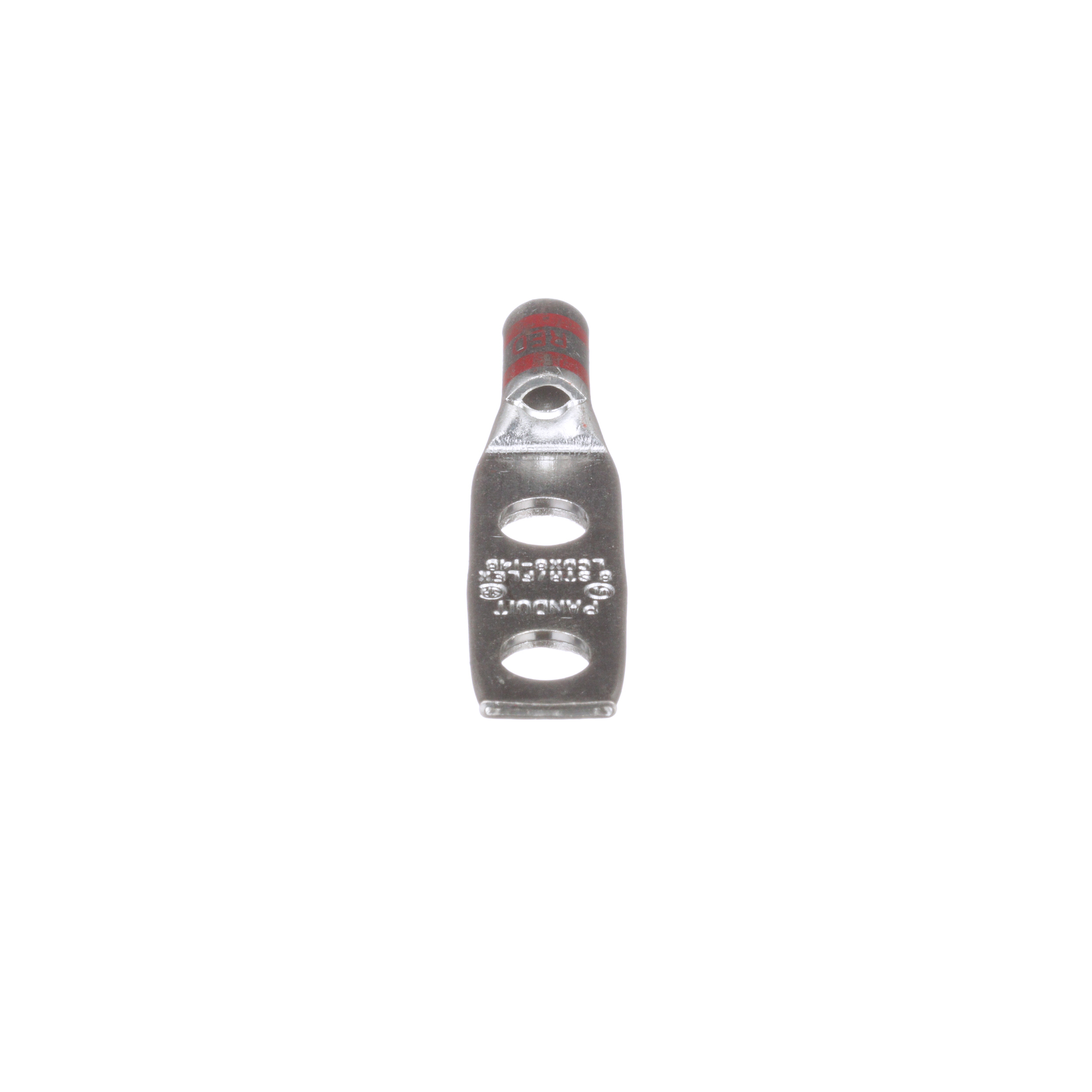 Comp Lug, Nikel/Gümüş Kaplı Bakır, 4 AWG, Bir 1/4 inç Somun, 50'li Paket