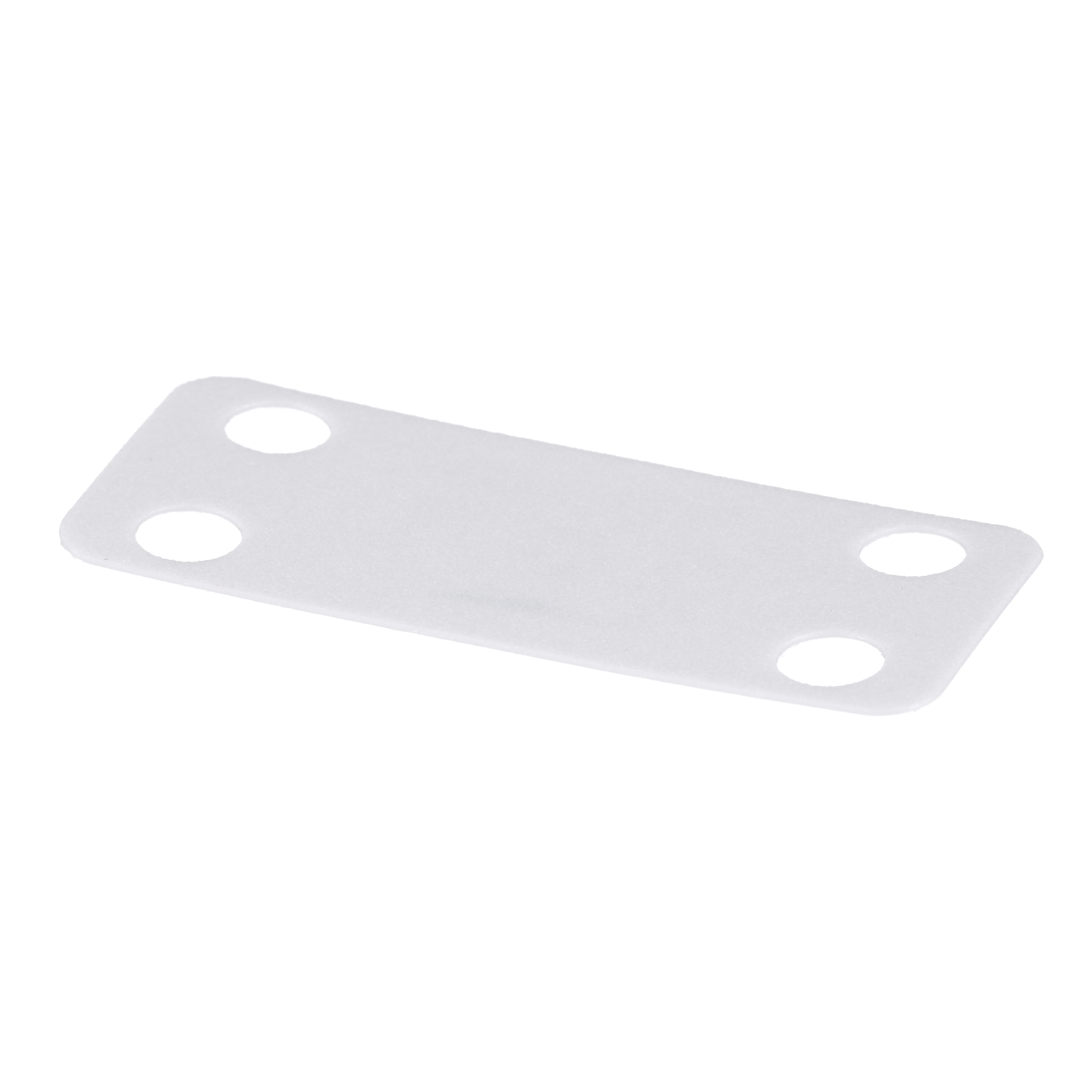 Etiket Plakası, Beyaz, PA 6.6, Kablo Bağı, 44.4x19mm, 1000'lik Paket