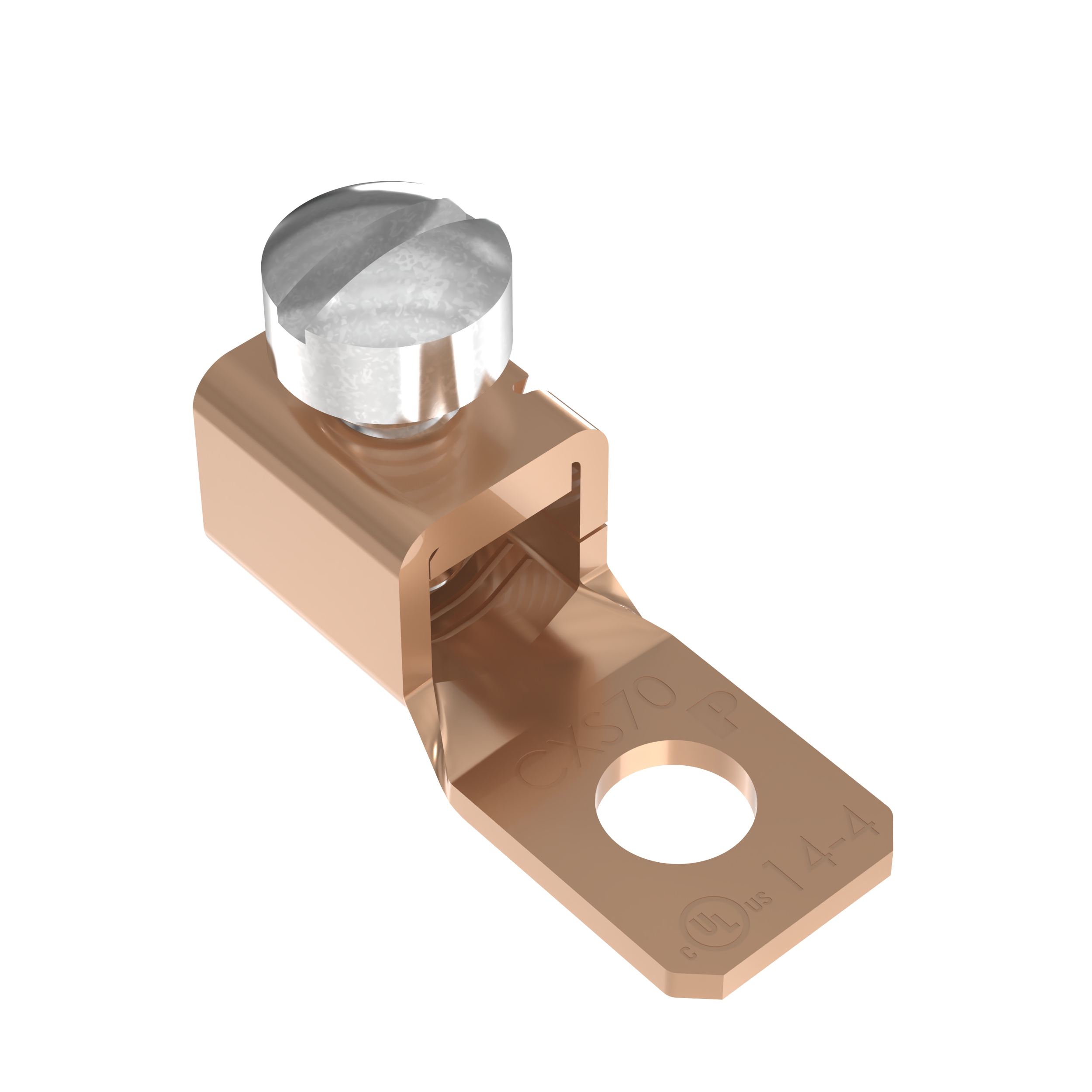 Pan-Lug™ Copper Straight Tongue Mechanical Lug