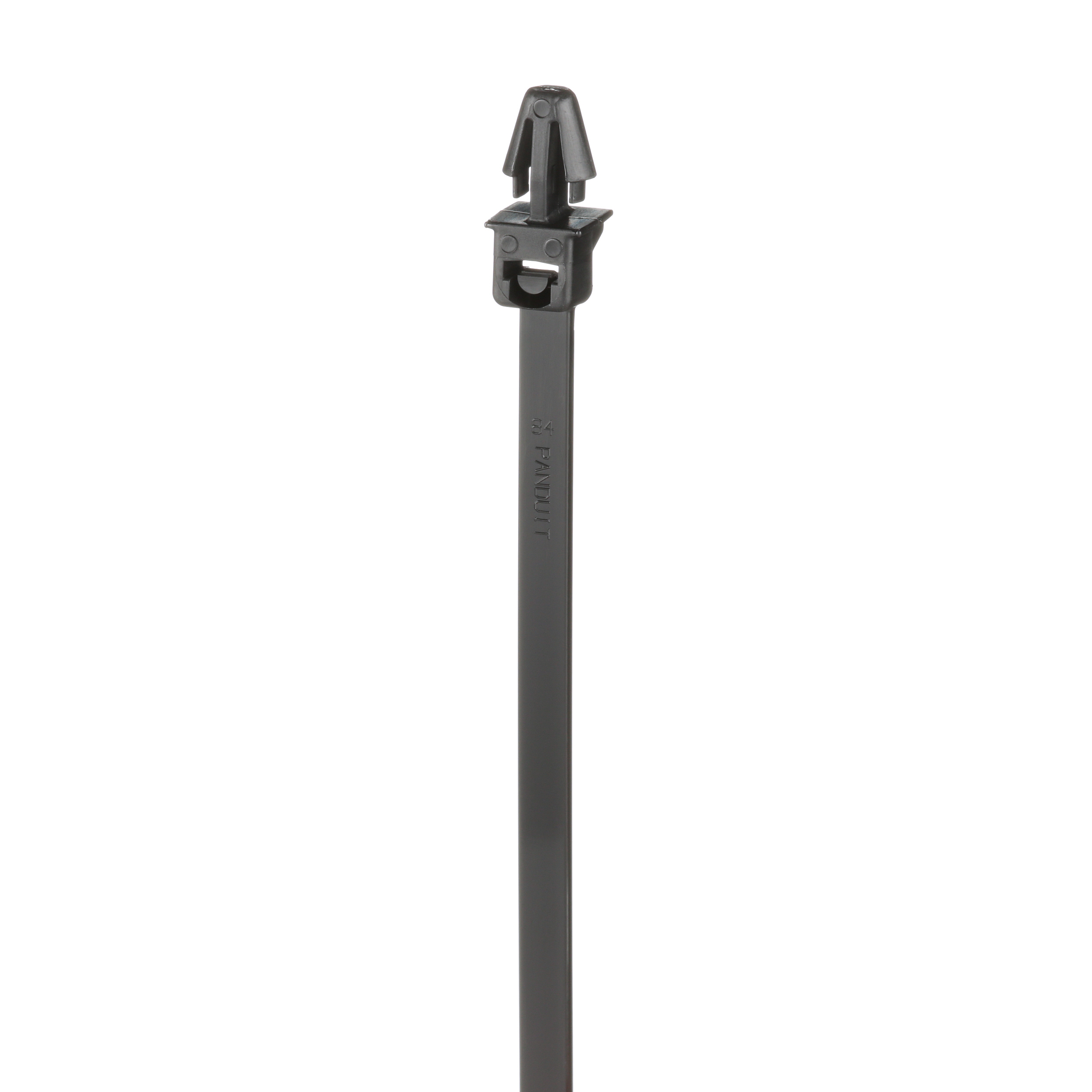 Kilitli İtme Montajlı Kablo Bağı, Siyah, HS PA6.6, 200x4.8mm, 222N, 1000'lik Paket