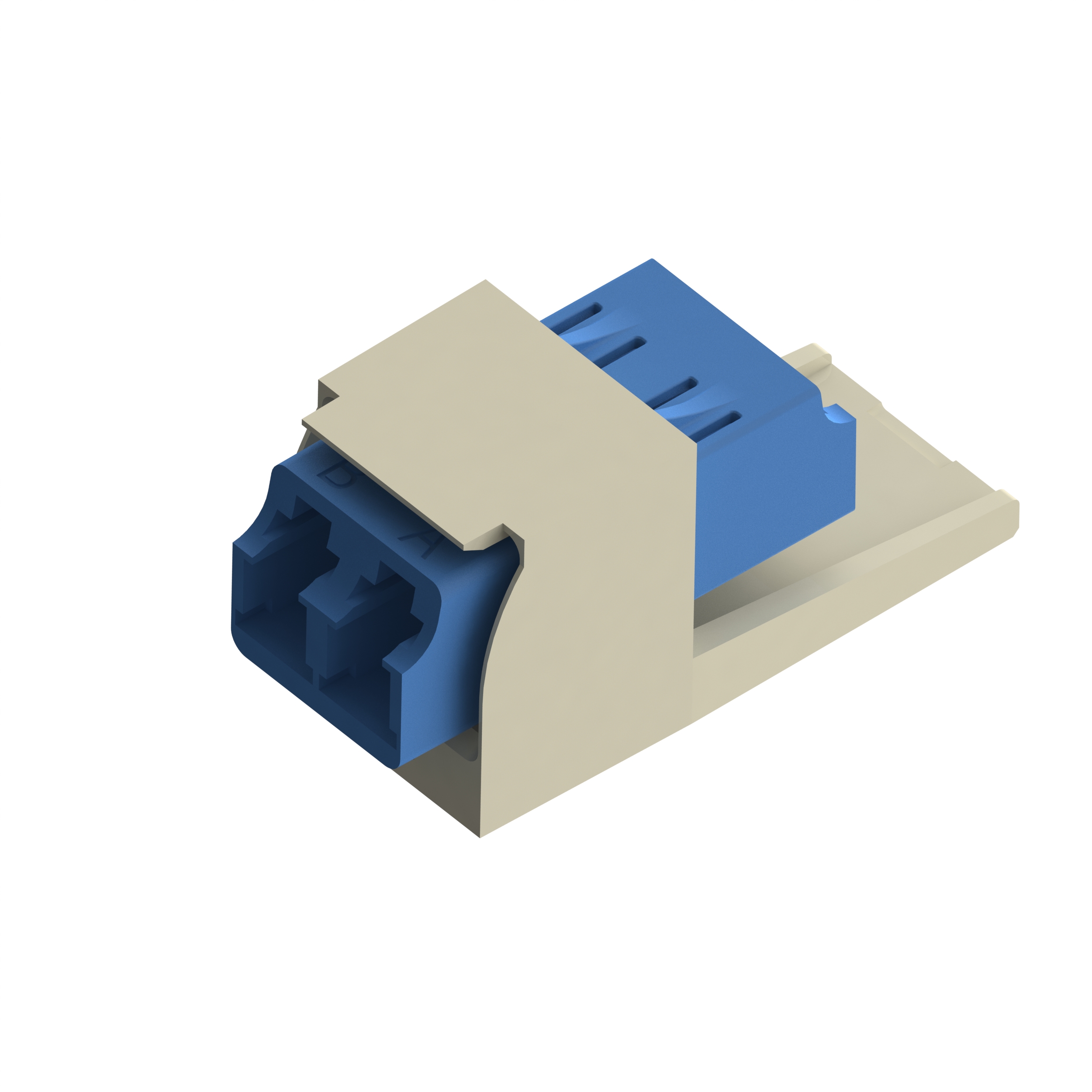 Mini-Com® Blue LC, Tek Modlu Çift Yönlü, Elektrik Fildişi Modül