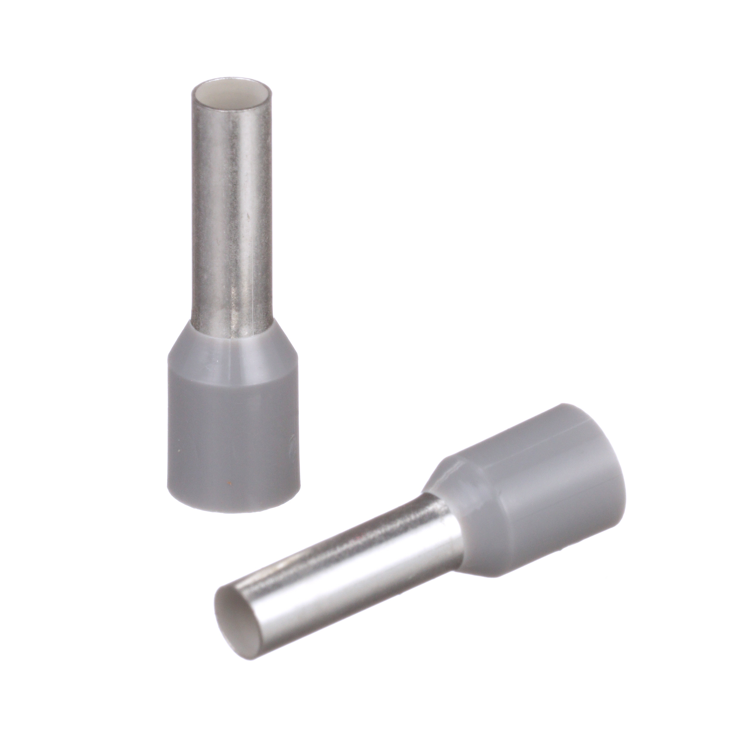 Tek tel sıyırıcı, Gri, 4mm² Tel, 10mm Pin Uzunluğu, 500'lü Paket