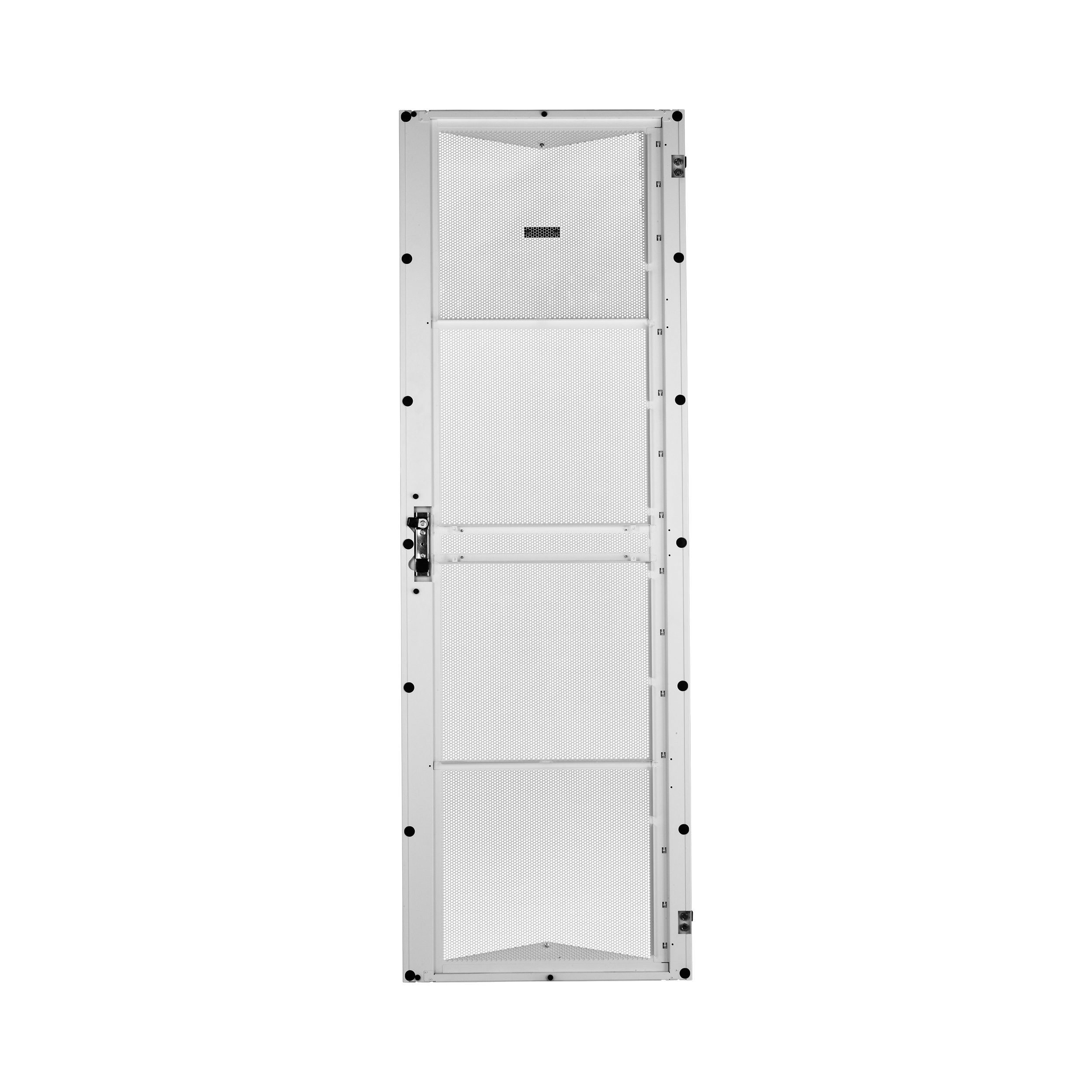 Tekli Menteşeli Kapı, Perforeli, 800mmx51RU, Beyaz