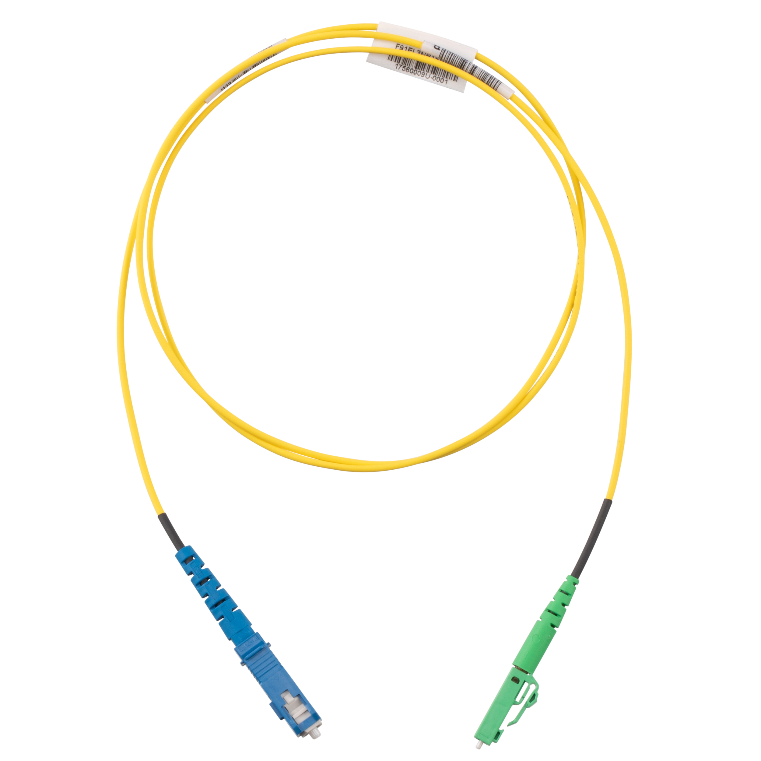 OS2, 1 Fiber 1.6mm Yama Kablosu, Yükseltilmiş Alan, SC to LC/APC, Standart Polarite, Standart Ekleme Kaybı - 2 Metre