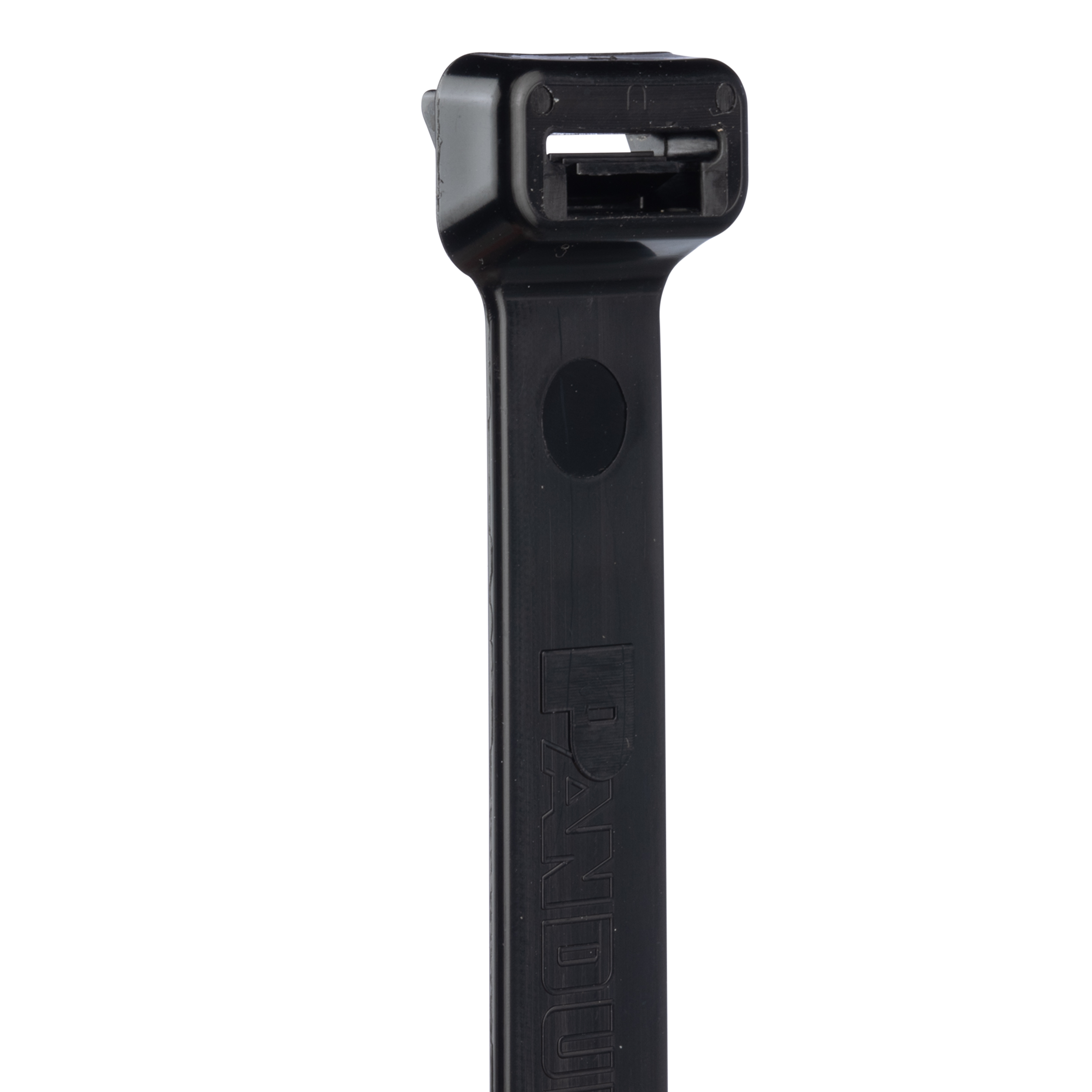 PLWS4EH-TL350 Wide Strap Tie, Blk, High Heat UV PA6.6, 15.1"L, PK250