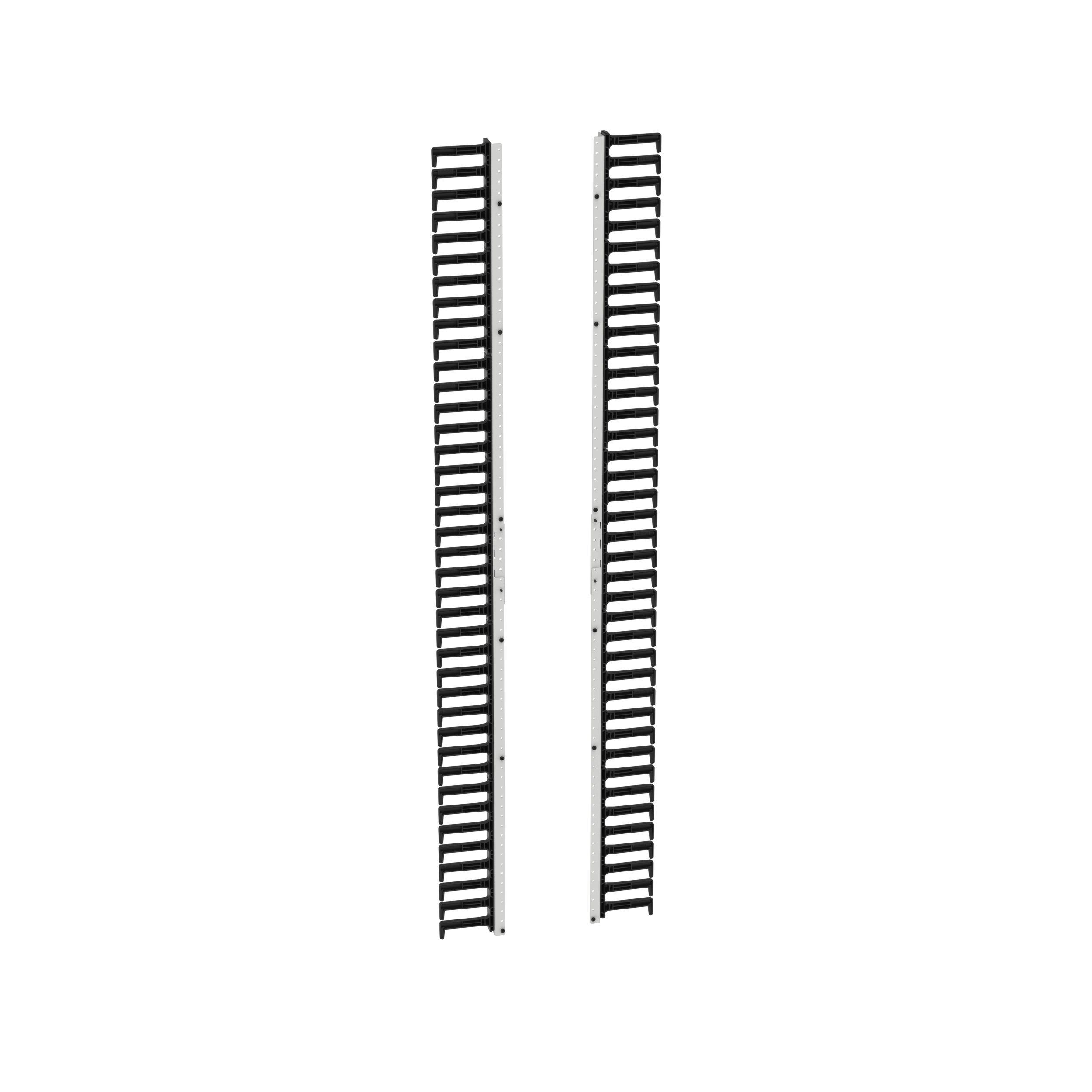 Kablo Yönetimi Parmakları, 800mm, 42 RU, Beyaz