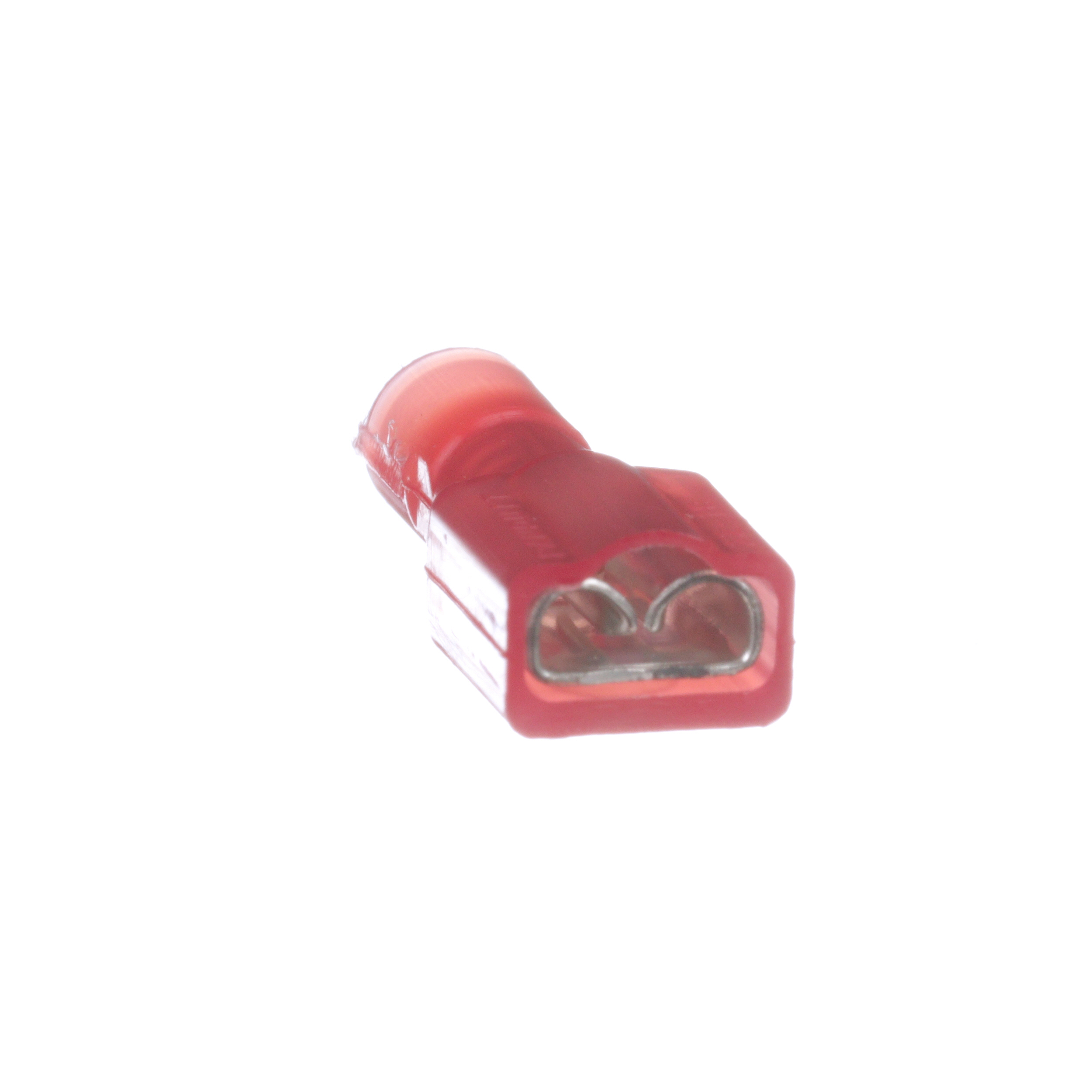 Kesici Terminal, Kırmızı, Naylon, 0.5-1mm² Kablo, 5.2/4.8 x 0.5 mm Çubuk, 1000'lik Paket