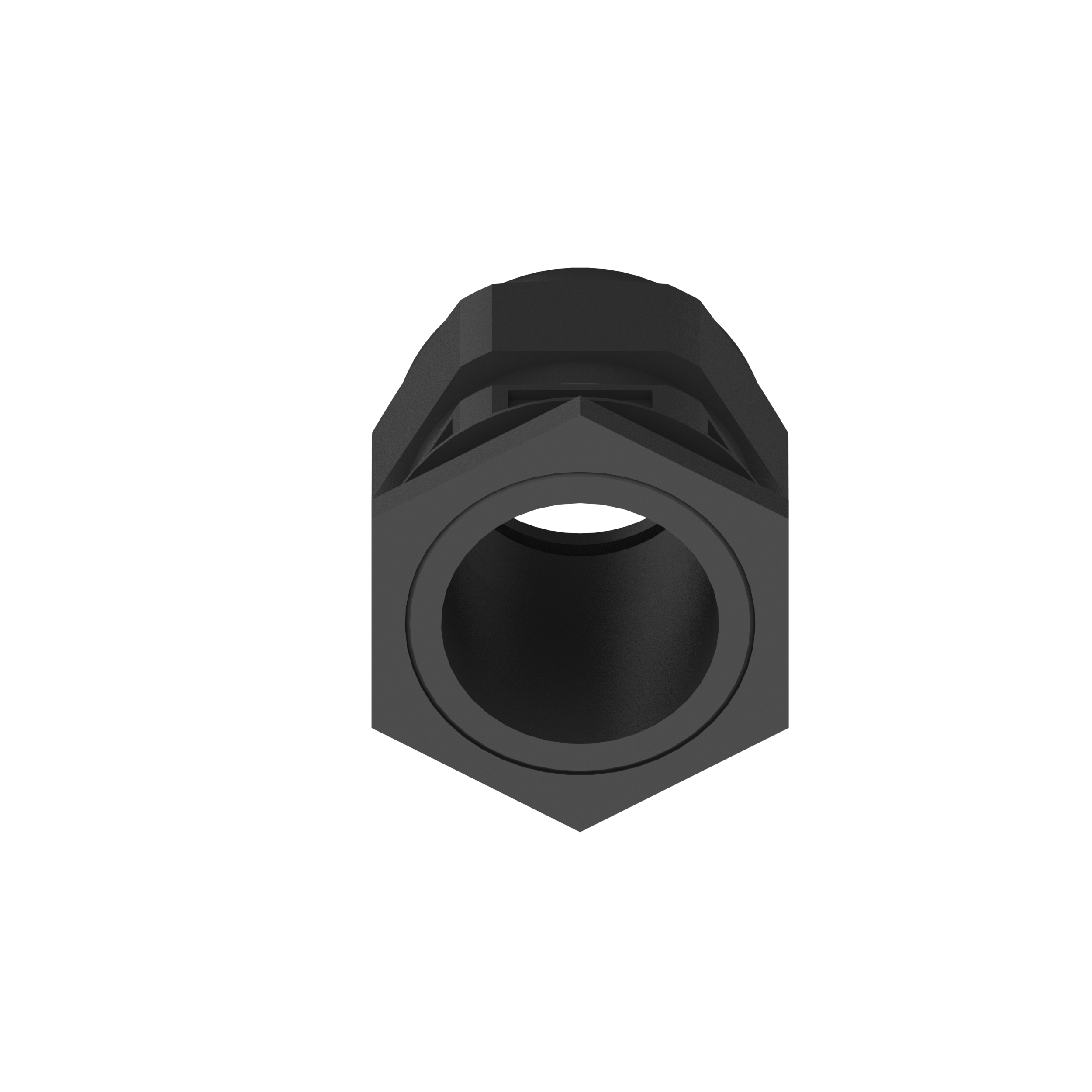 HD Fusion Cable Gland 21-35mm (13/16"-1 3/8"), Black