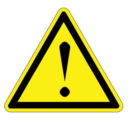 Etiq. ISO symbole DANGER