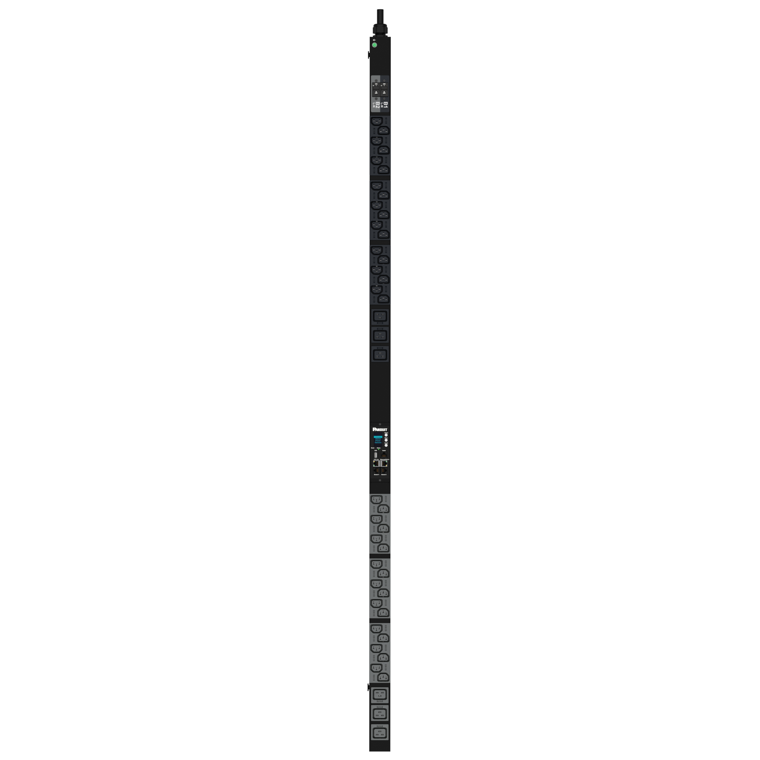 G6 MI PDU, 32AMP, (36)C13, (6)C19, IEC 60309 2P+E 6h