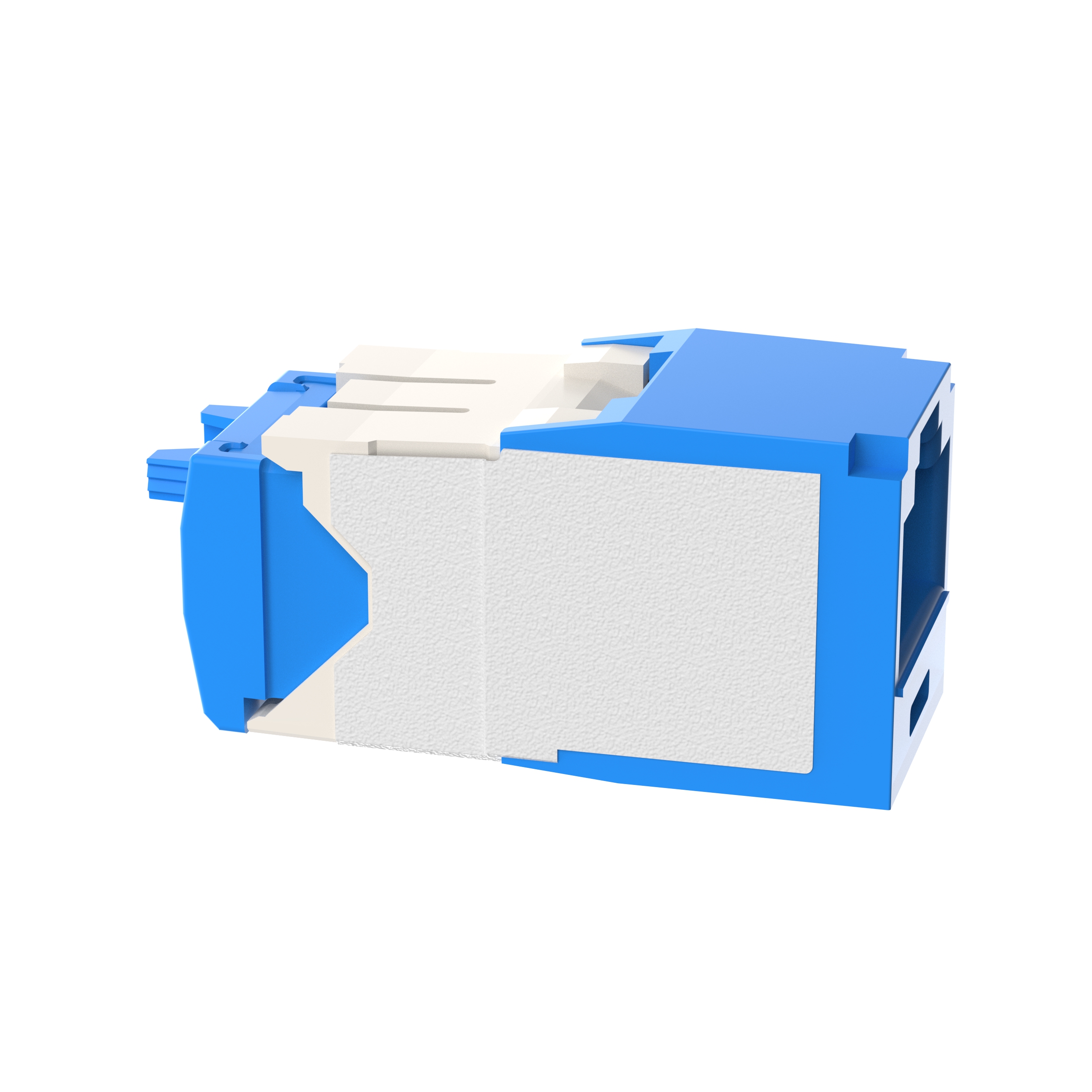 Mini-Com® UTP RJ45 Cat 6A TG Jack Modülü, Mavi