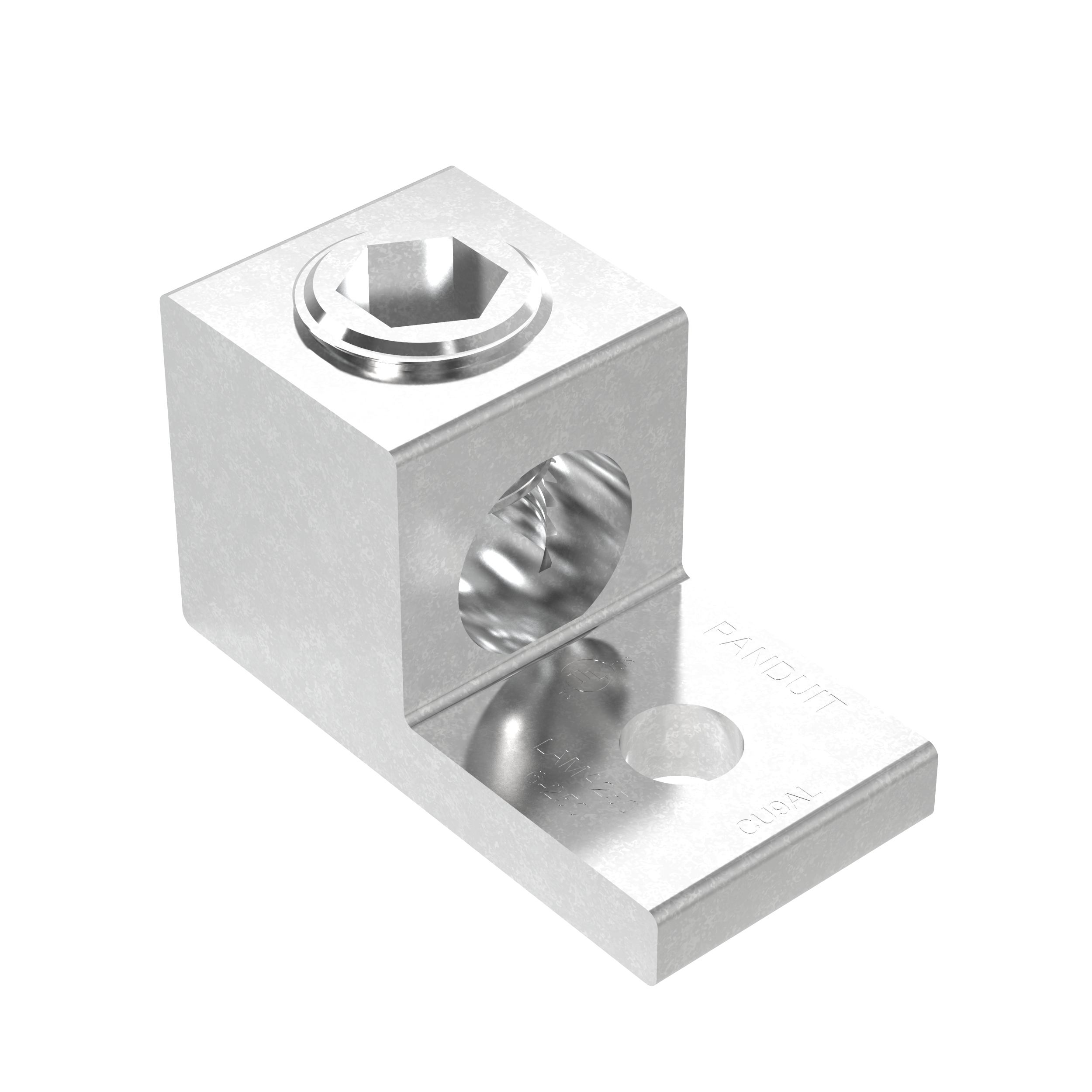 Cosse alu 1 trou 6AWG-250kcmil
