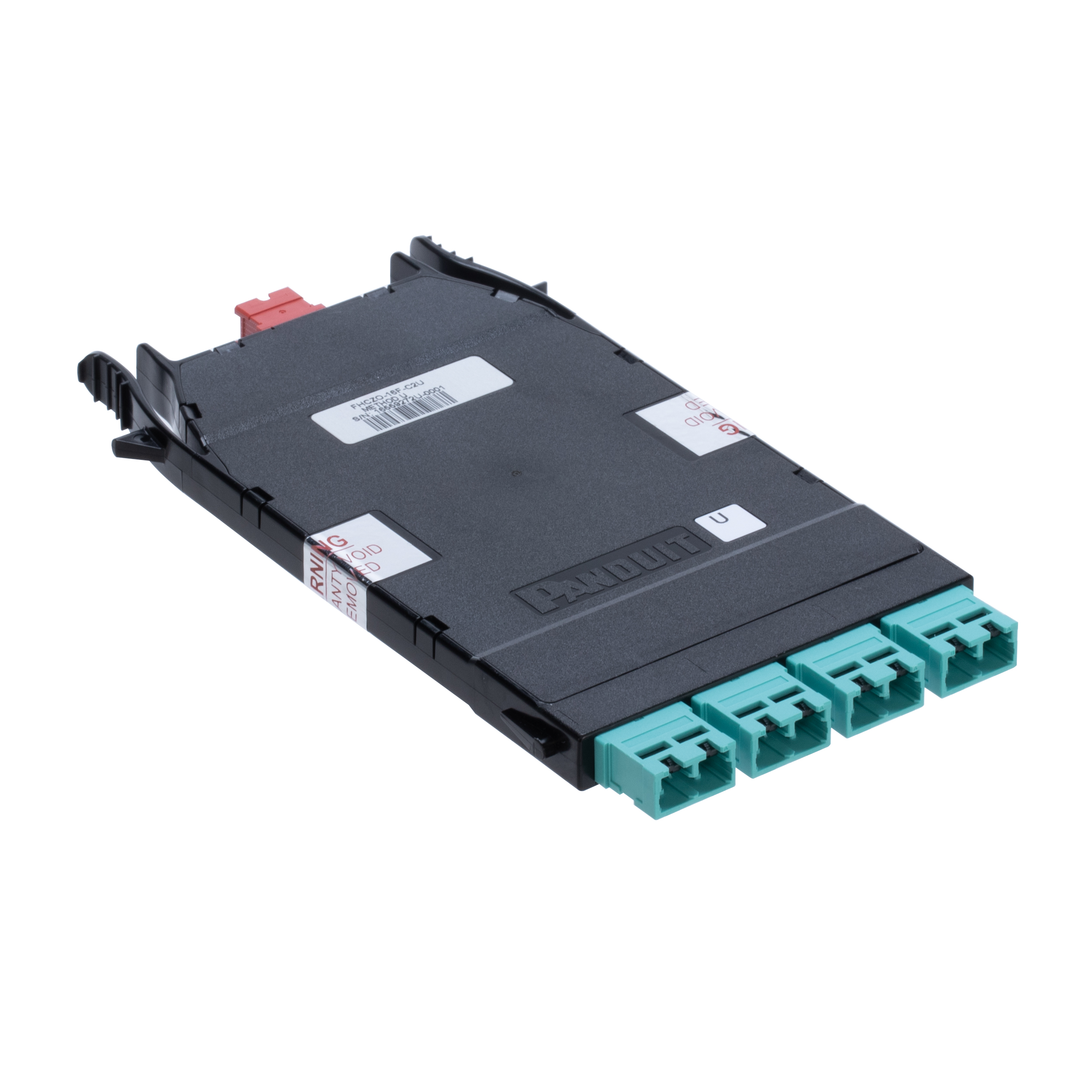 1x24f MPO-CS Fiber Kaset OM4, 16 Fiber, Evrensel, Opt IL