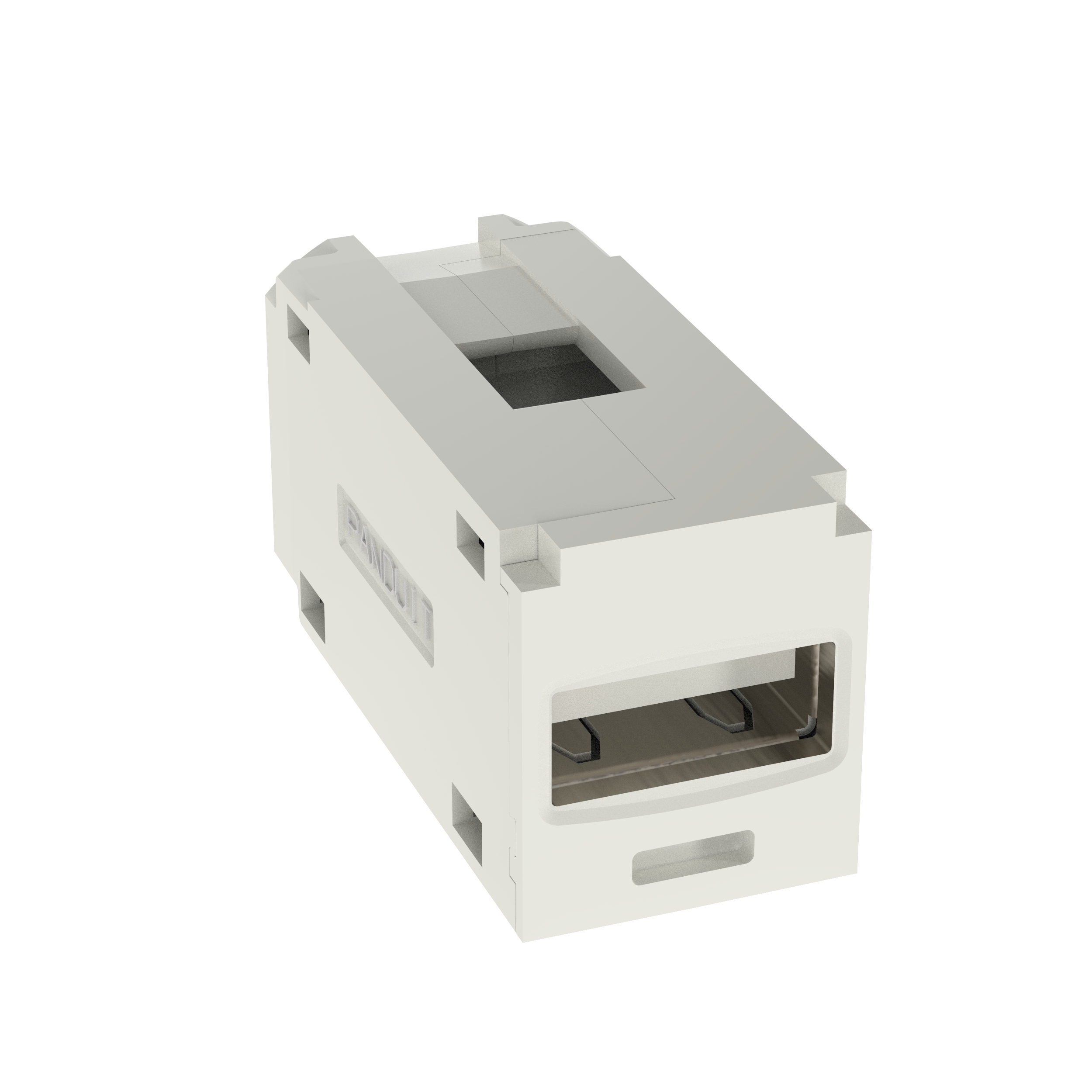 Mini-Com® USB Bağlantı Elemanı, 2.0, Arktik Beyaz