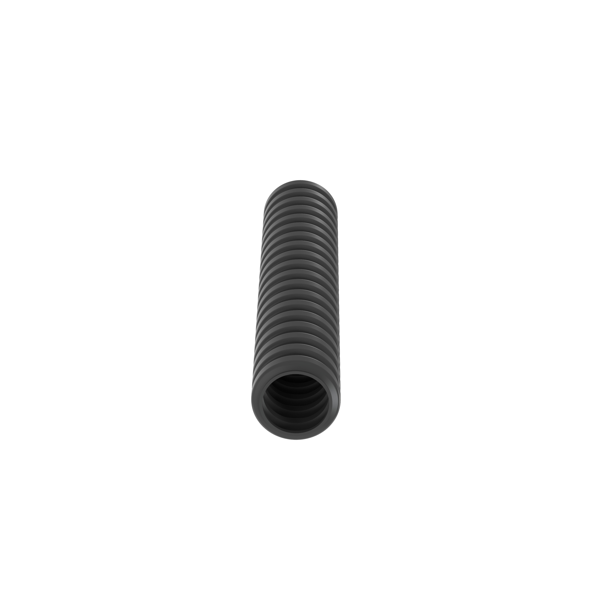 Düzeltilmiş Naylon Örgü Hortumu, .25" (6.35mm) x 100', HS Siyah, Paket 1