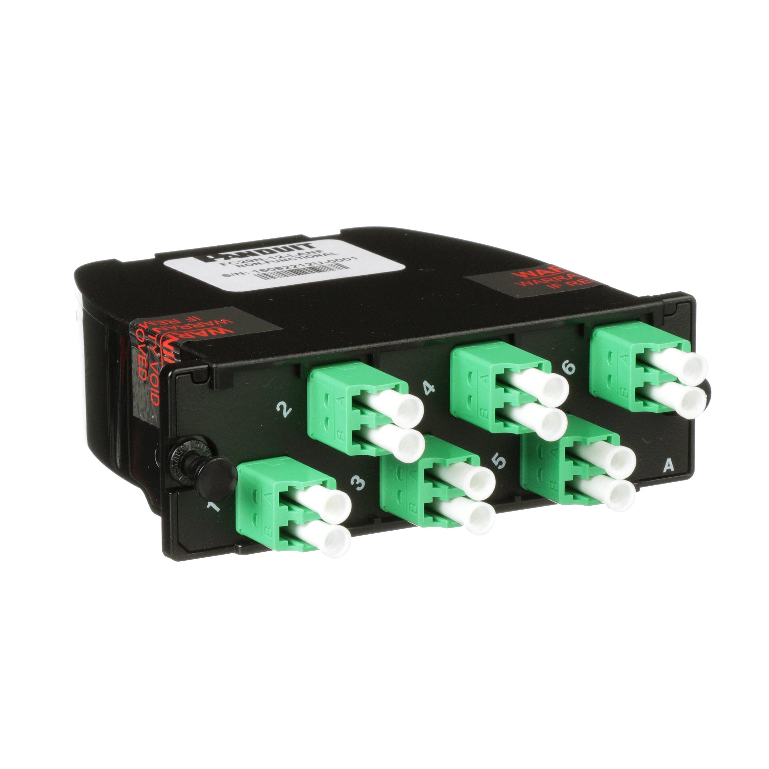 MPO-LC/APC Fiber Kaset OS2, 12 Fiber, Değiştirilmiş Yöntem A, Standart Kayıp