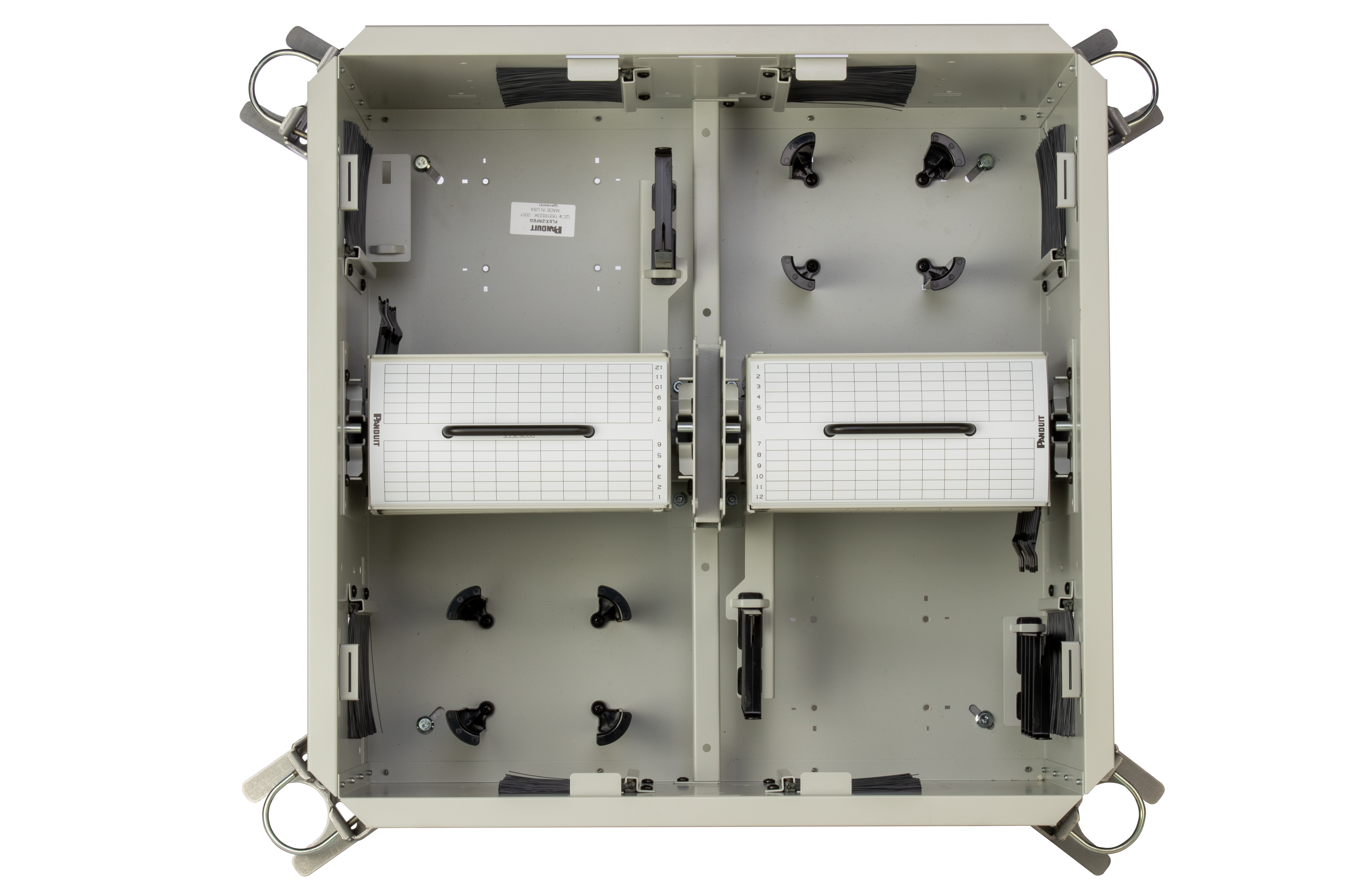 ZONE RAISED FLOOR ENCL, GRAY