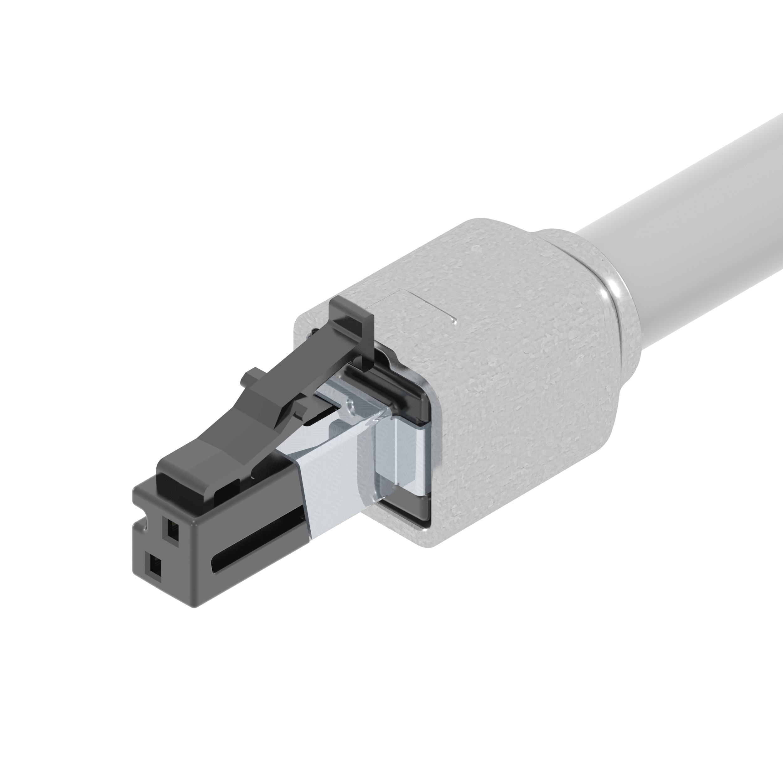 SP1 Single Pair Ethernet Shielded Plug Connector