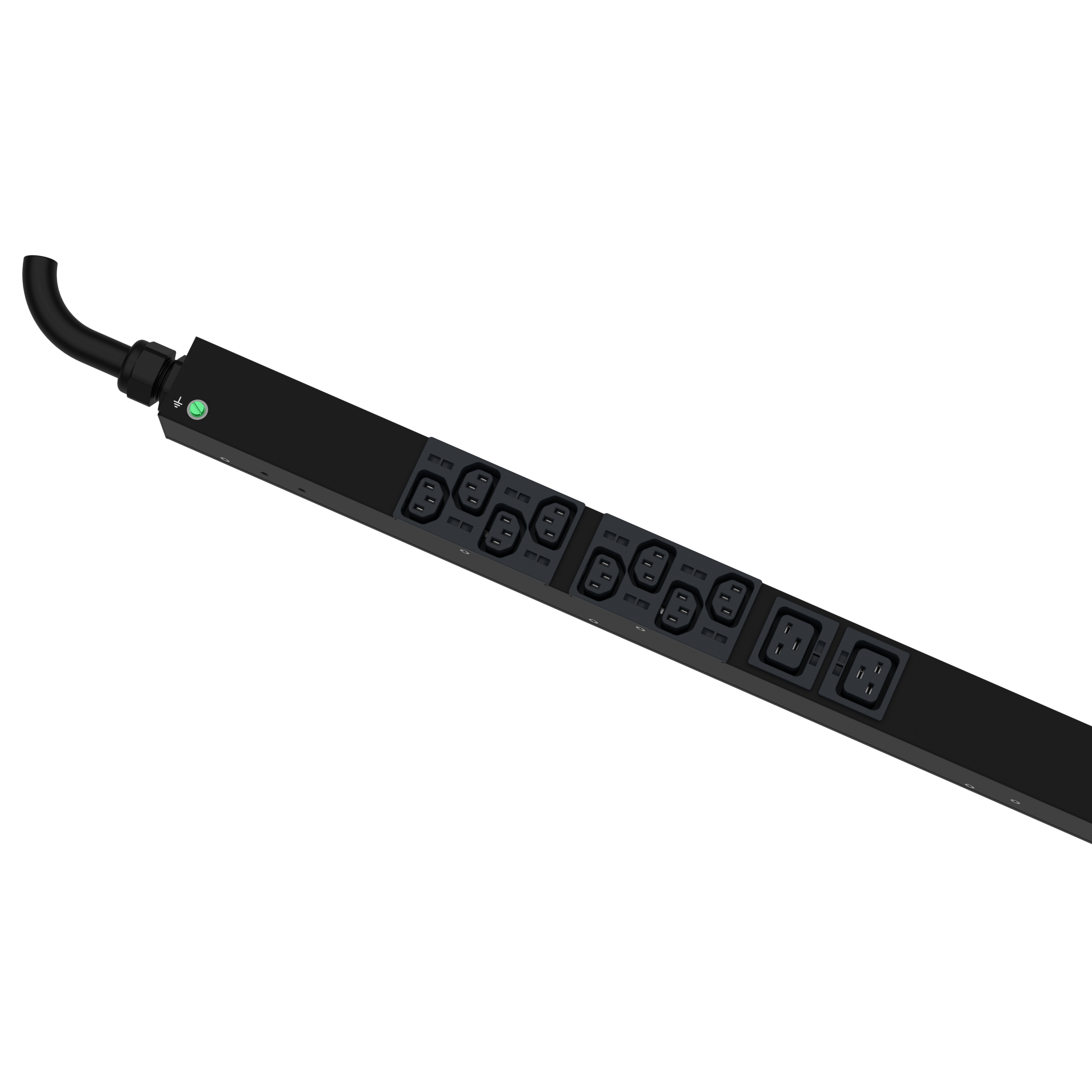 G6 MI PDU, 16AMP, (24)C13, (6)C19, IEC 60309 3P+N+E 6h