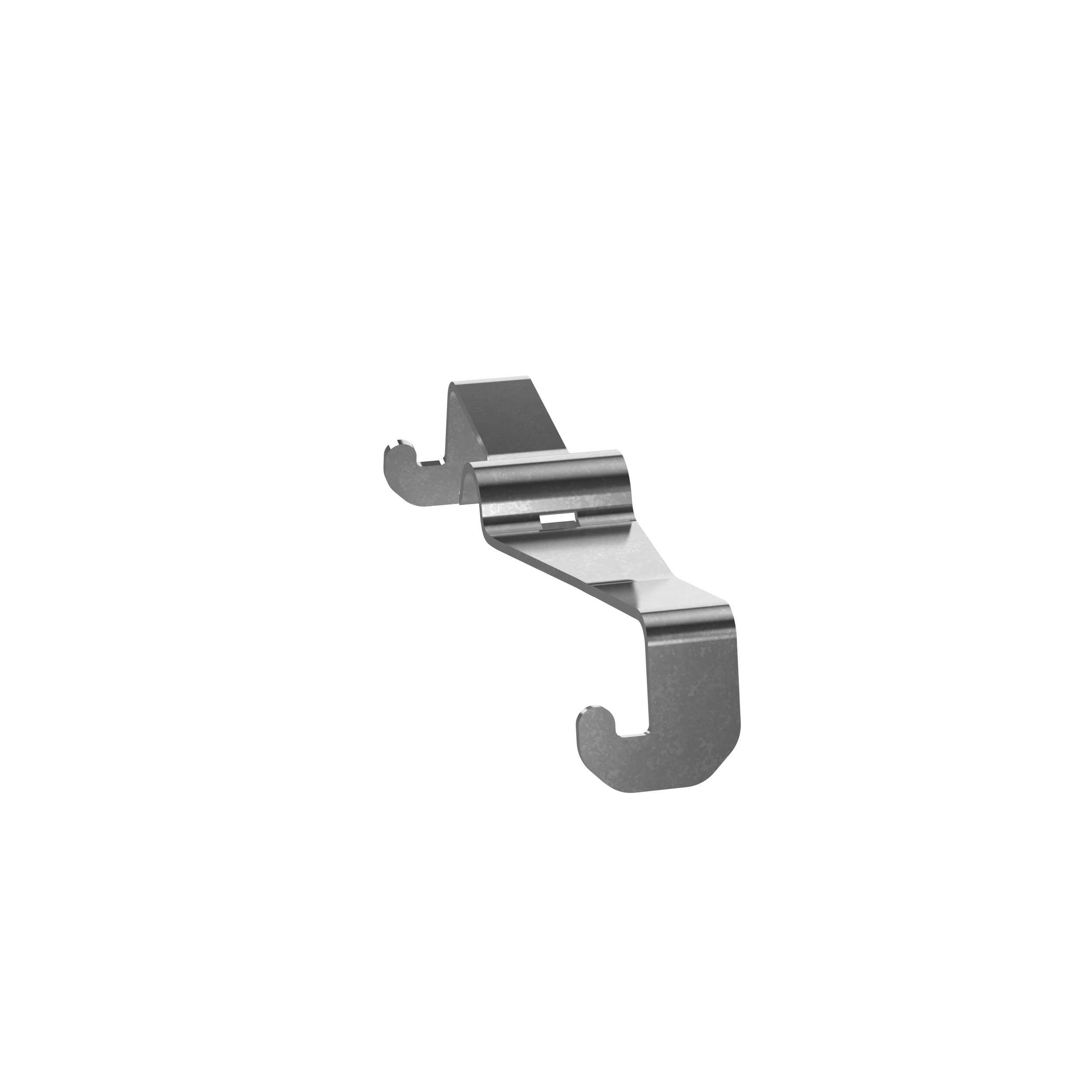 Wire Basket Strut Clip, Zinc Finish