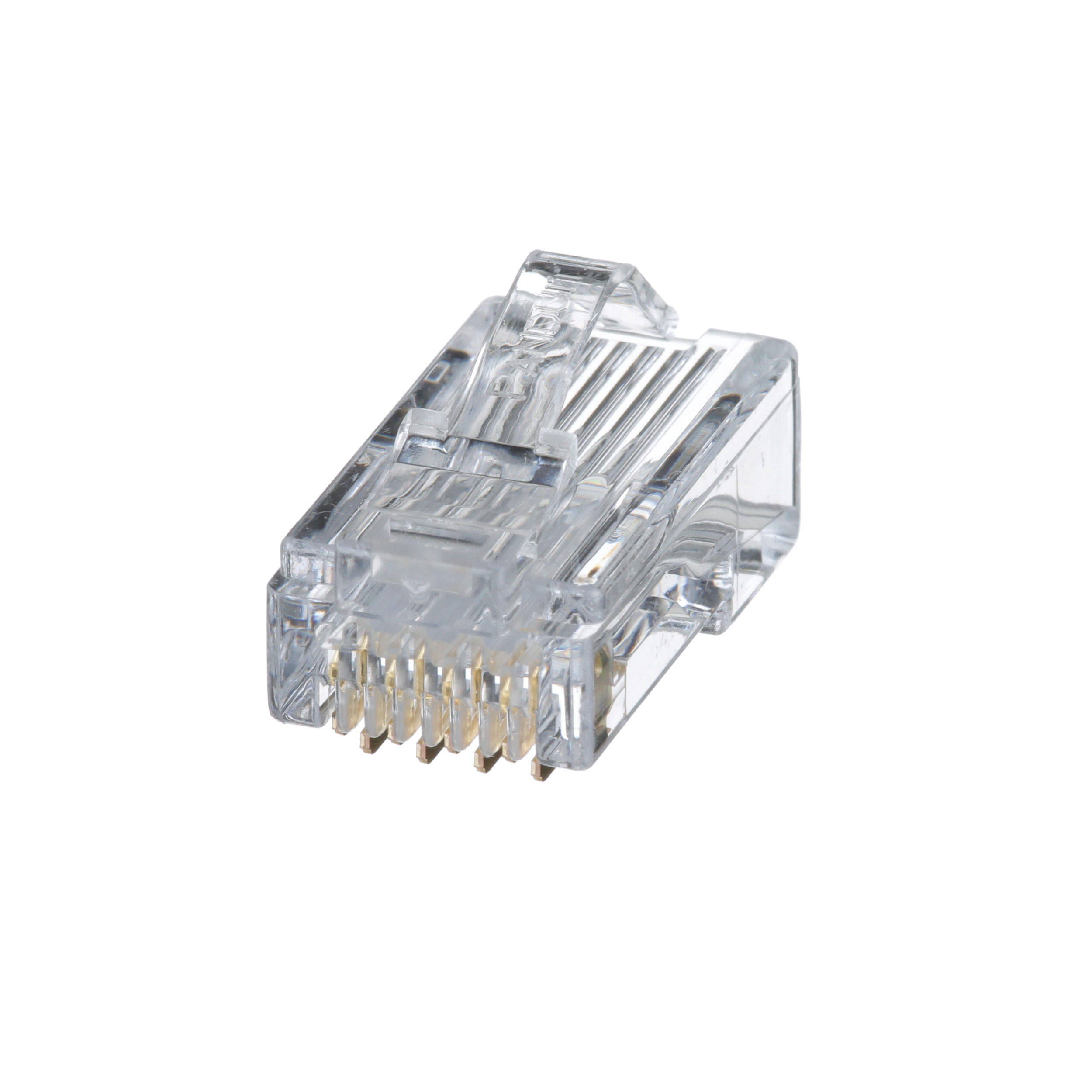 RJ45 Modular Plug, Category 5e, 24-26 AWG, 1000 Pack