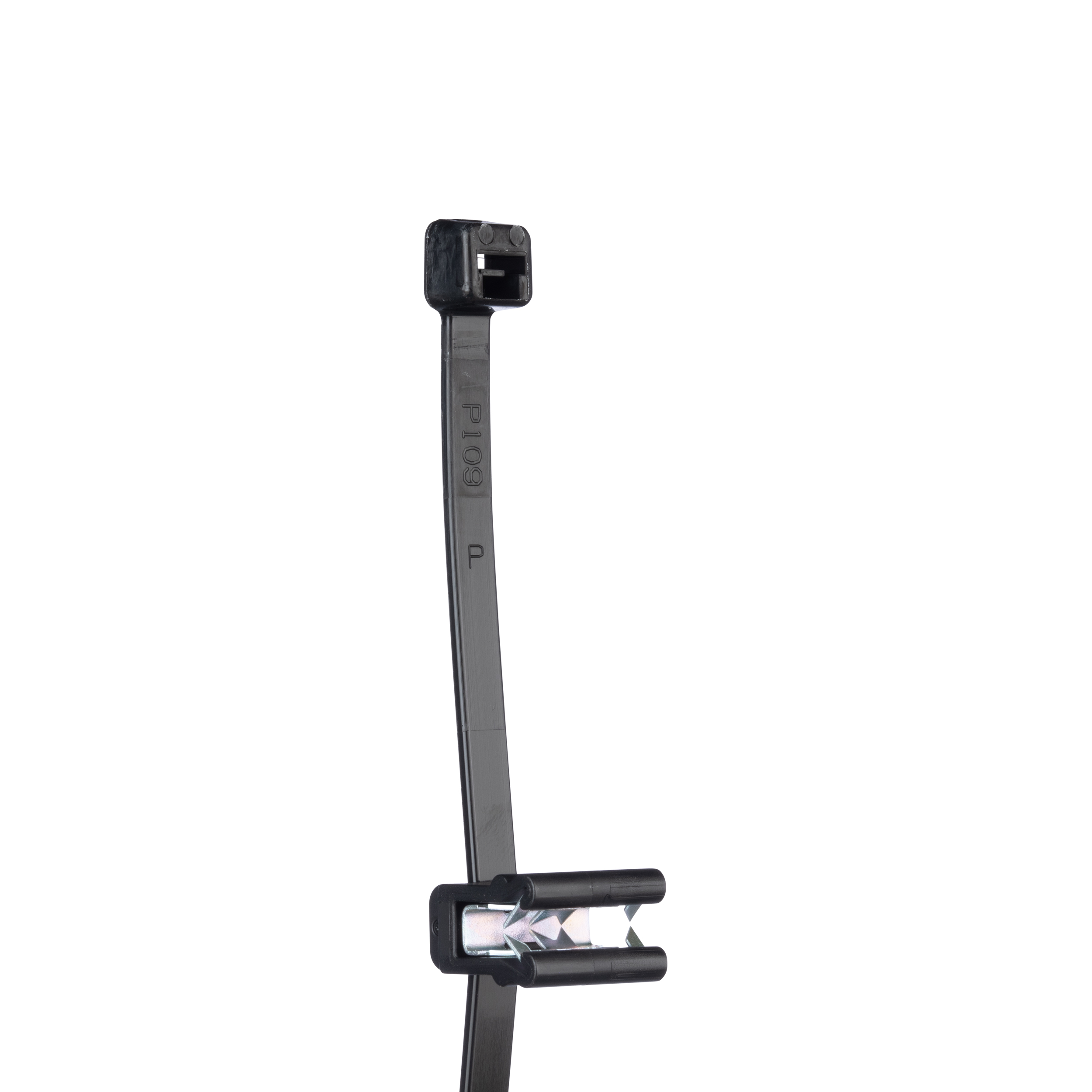 Kenar Klipsi/Kablo Bağı (Üst), Siyah, Yüksek Isı/UV PA6.6, 0.7-3mm, 0°, 500'lü Paket