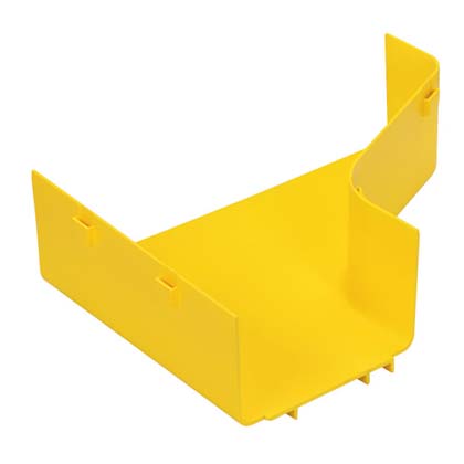 12x4 Bağlantı/Kanal için 6x4 Bağlantı/Kanala Geçiş Parçası, LSZH, Sarı