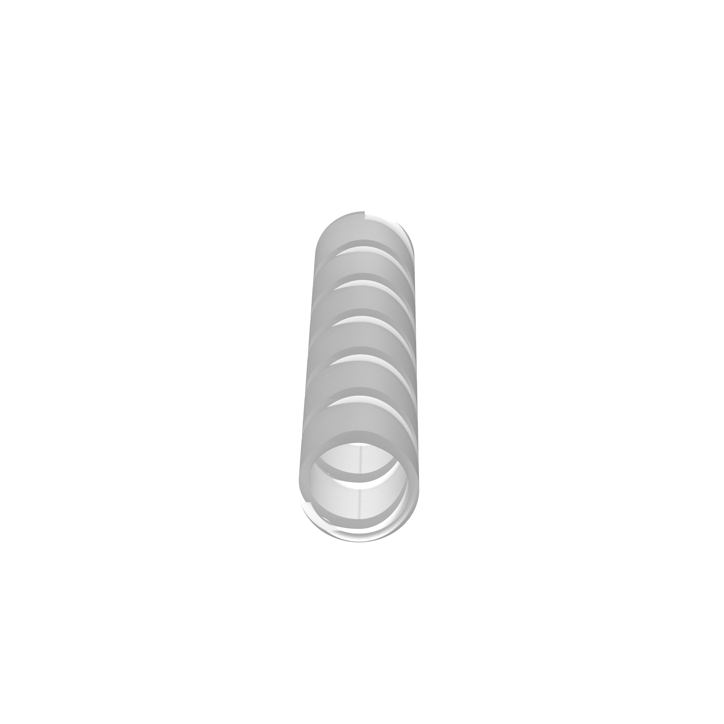 Spiral Sarım, Doğal, PE, 22.2mm Minimum Çap, Paket 1