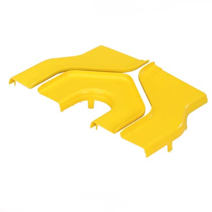 12X4 KÜÇÜLTÜCÜ Y-KÜÇÜLTÜCÜ FİTİNGİ İÇİN KAPAK, LSZH, SARI