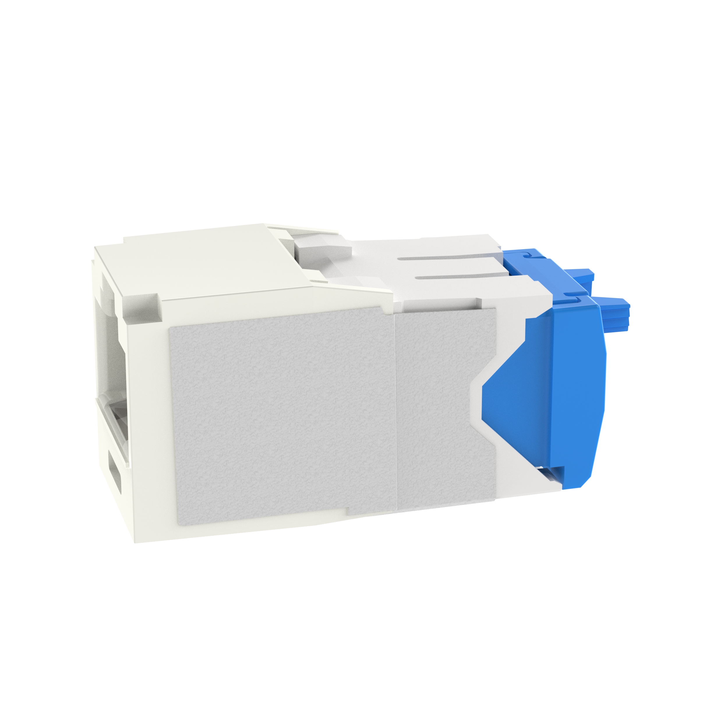 Mini-Com® UTP RJ45 Cat 6A TG Jack Module Corrosion Resistant, Off White